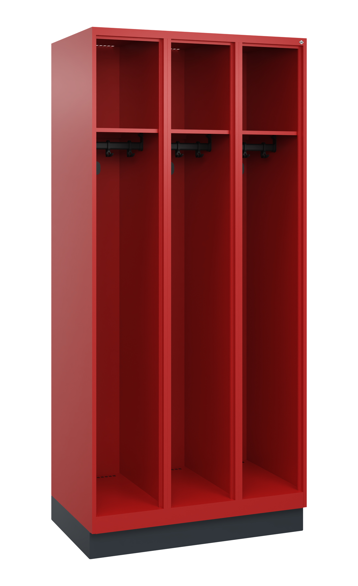 C+P Feuerwehrspind Expert, 3 Abteile, 1850x900x500