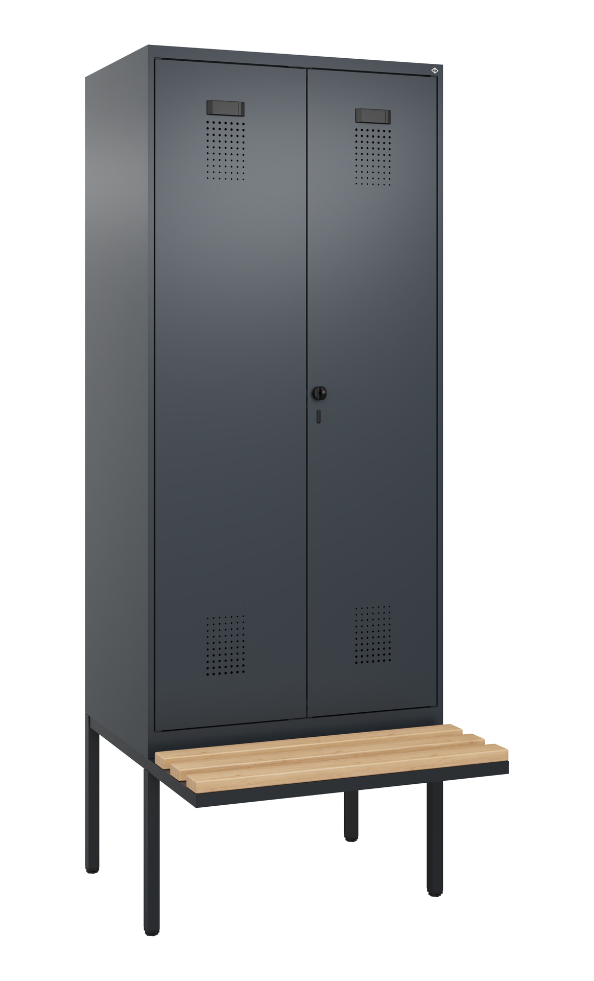 C+P PSA Doppel-Spind Evolo PLUS, Bank, 2 Abteile, 