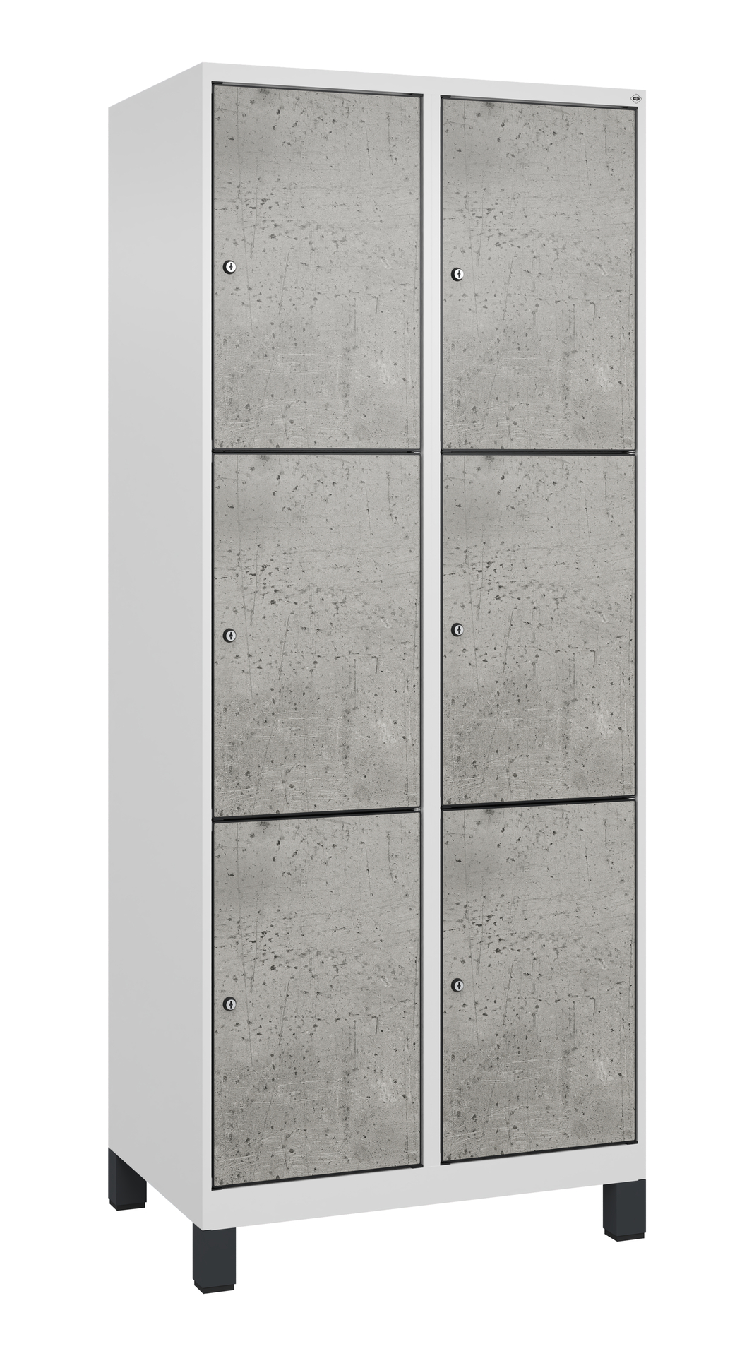 C+P Schlie�fachschrank Evolo PLUS, F��e, 6 F�cher, 1950x800x500mm
