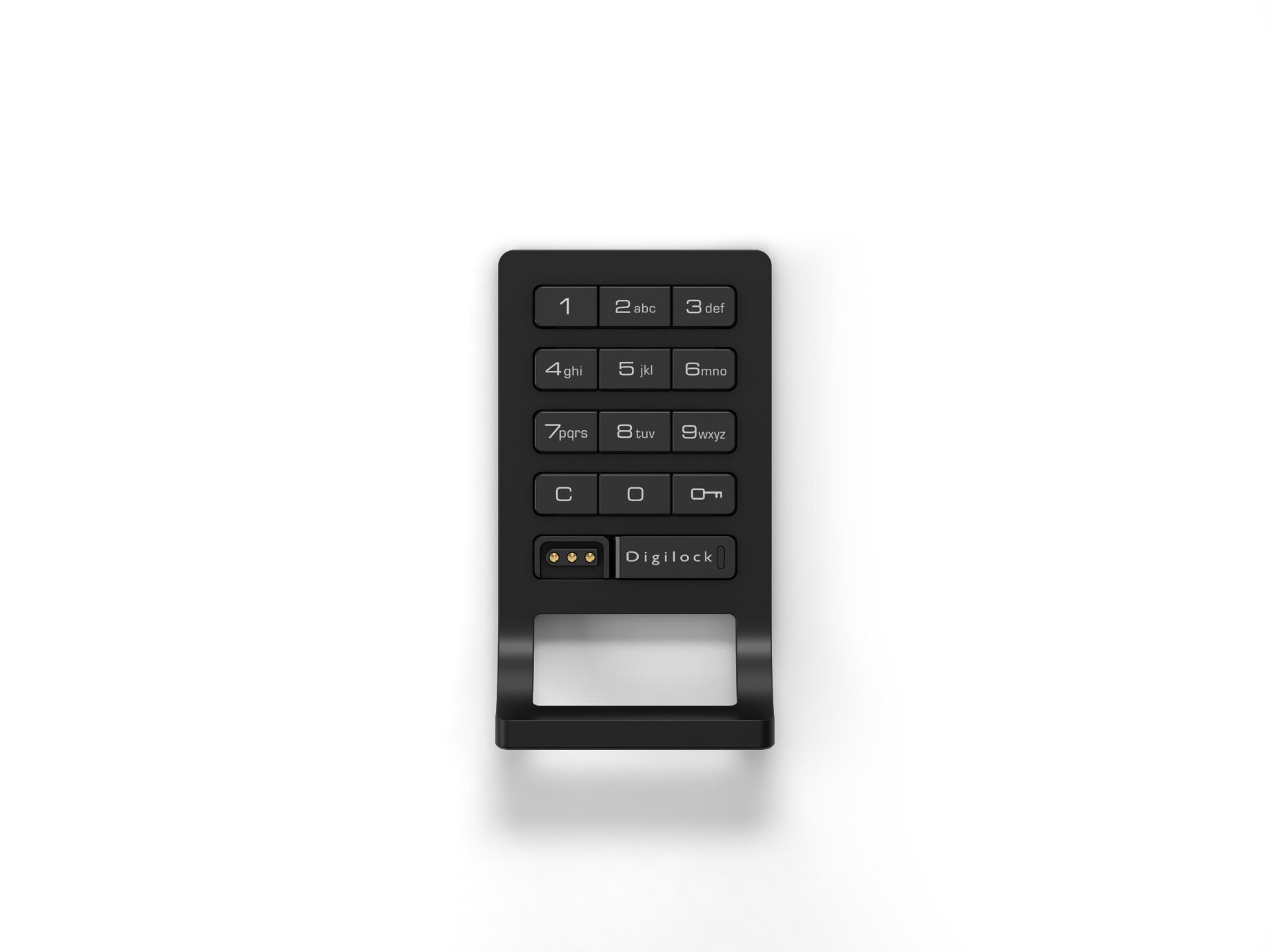 Elektronischer pincodeslot DIGILOCK Curve, serie Evolo PLUS