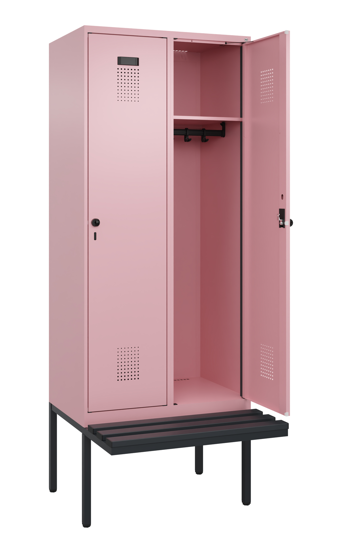 C+P Spind Evolo PLUS, Bank, 2 Abteile, 2120x800x81