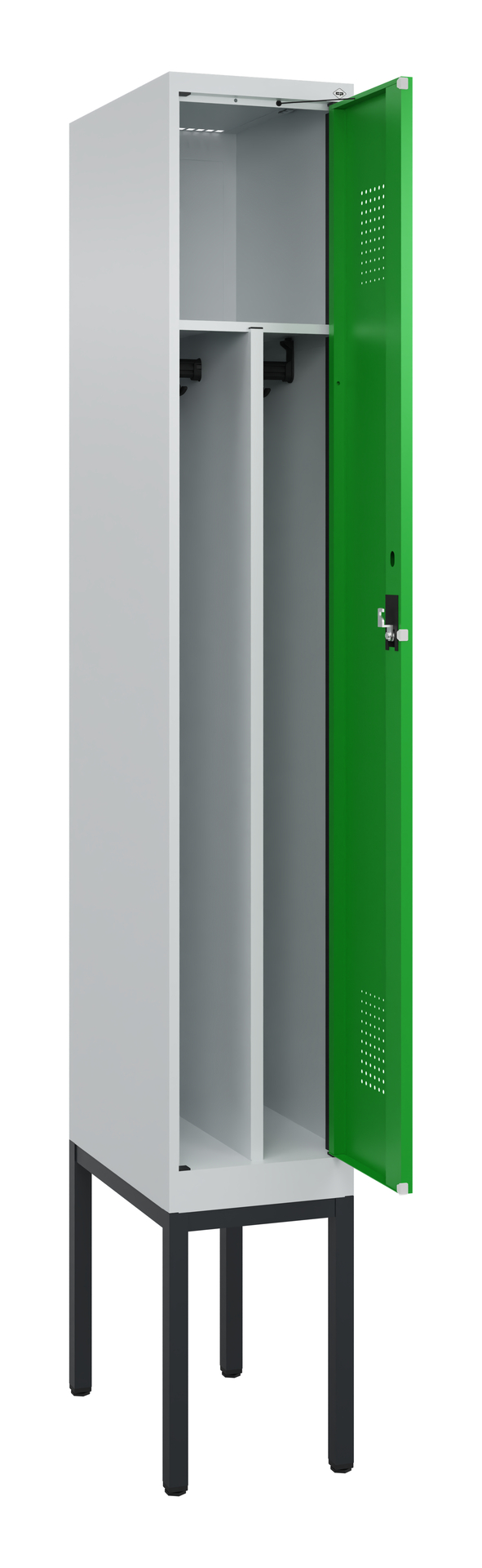 C+P Spind Evolo PLUS, Gestell, 1 Abteil, 2120x300x