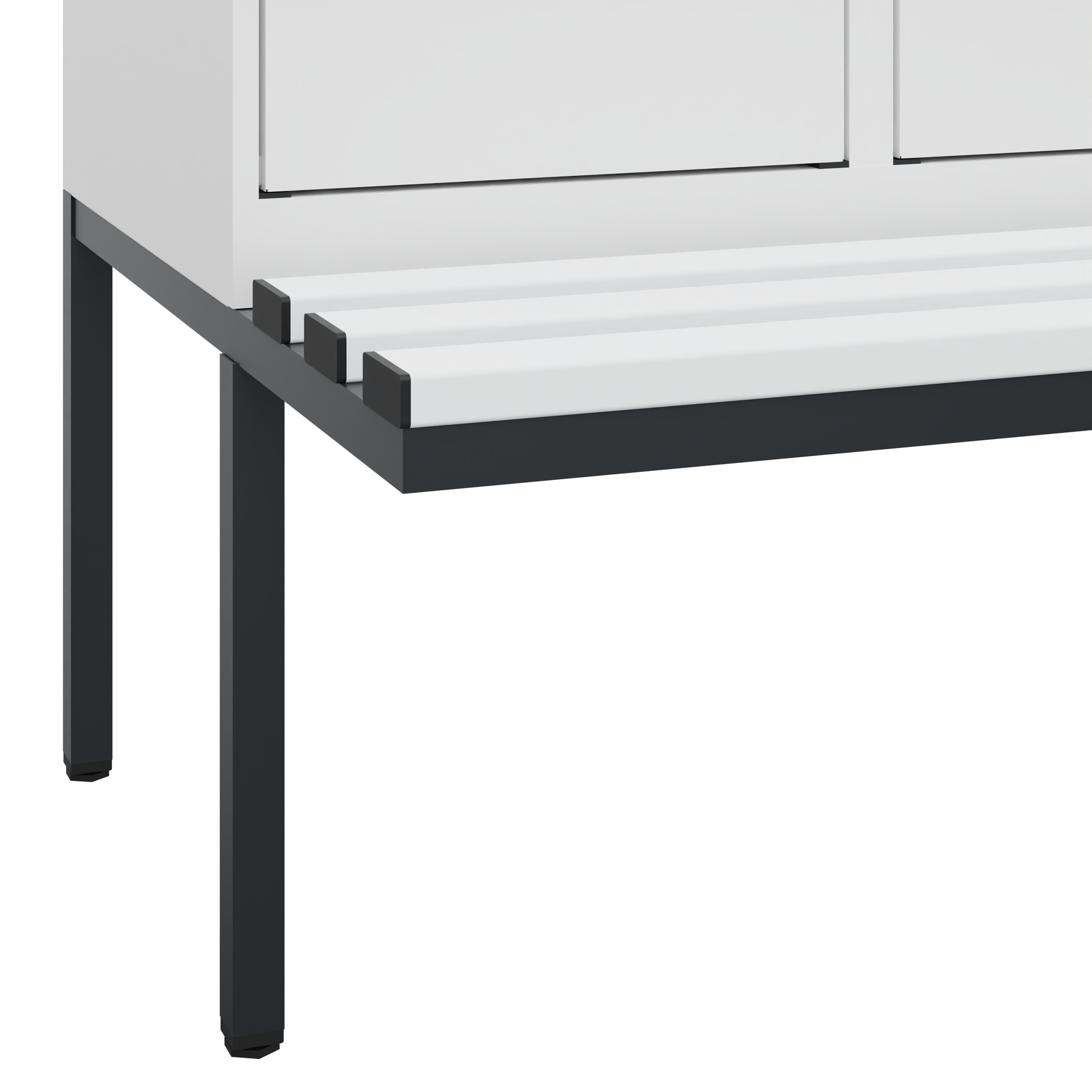 C+P Spind Evolo PLUS, Bank, 1 Abteil, 1950x400x815