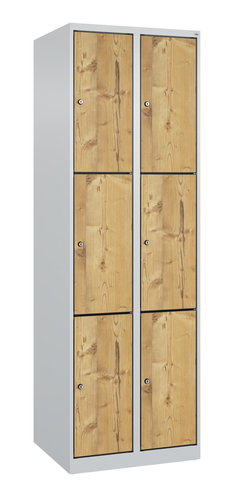C+P Schlie�fachschrank Evolo PLUS, 6 F�cher, 1850x600x500mm