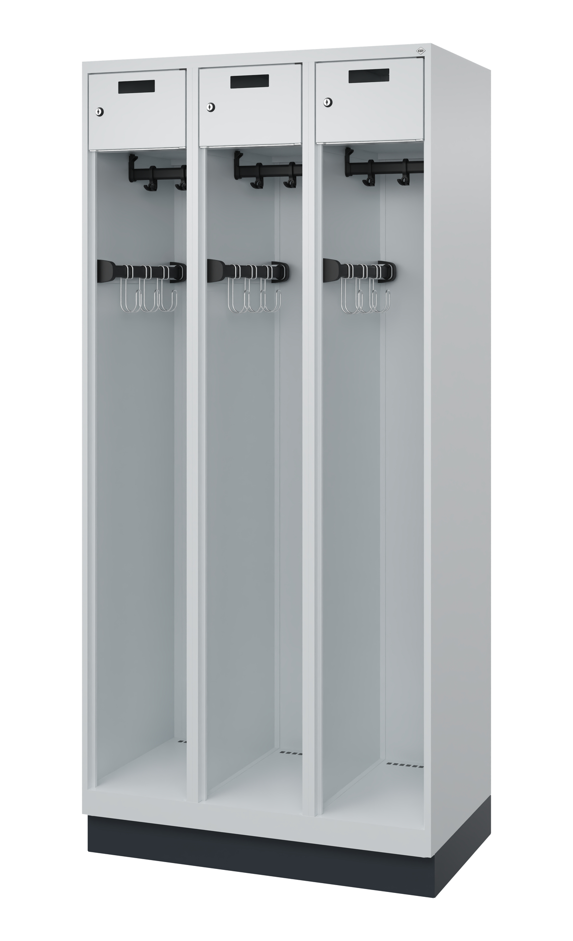 C+P Feuerwehrspind Praktus, 3 Abteile, 1850x900x50