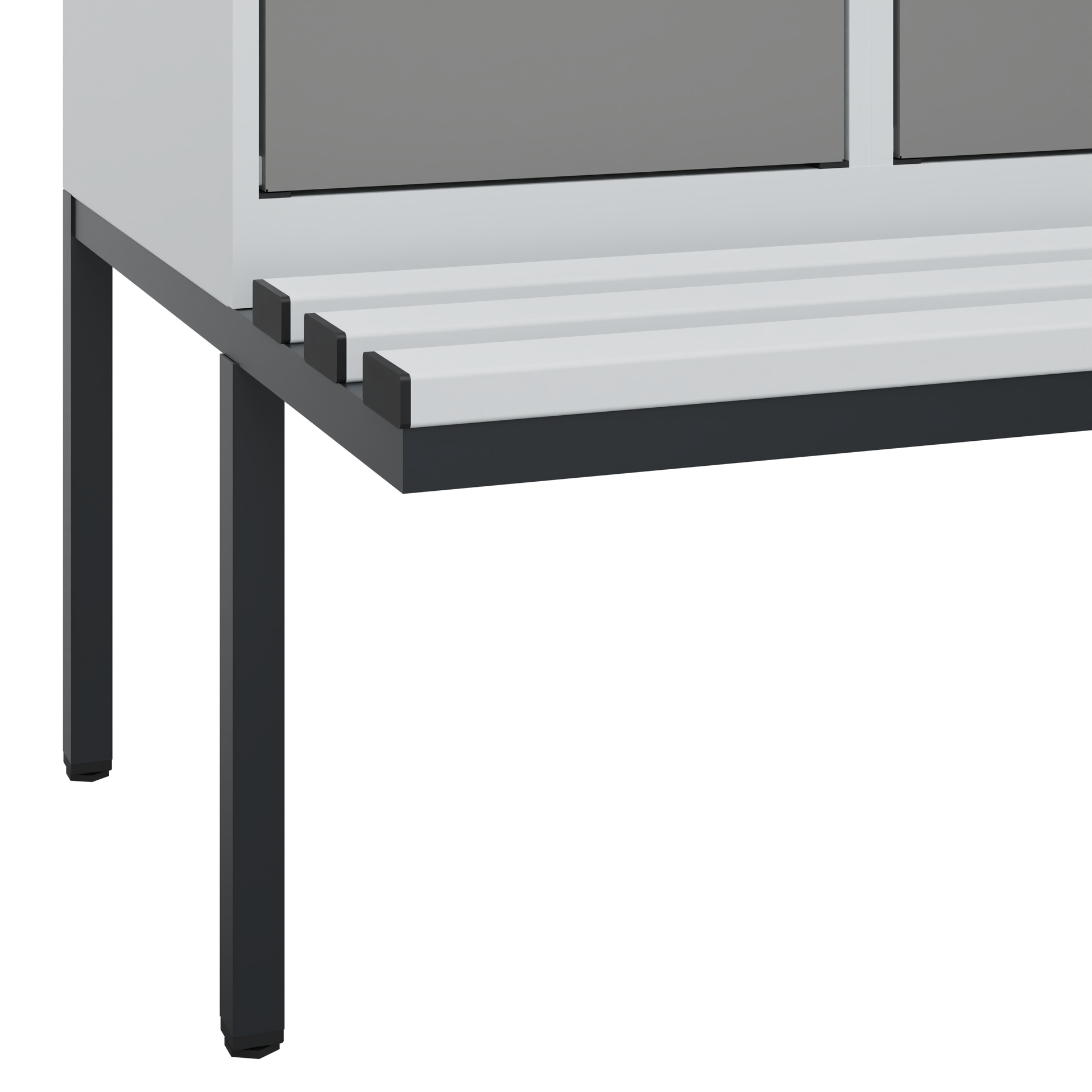 C+P Spind Evolo PLUS, Bank, 3 Abteile, 2120x1200x8