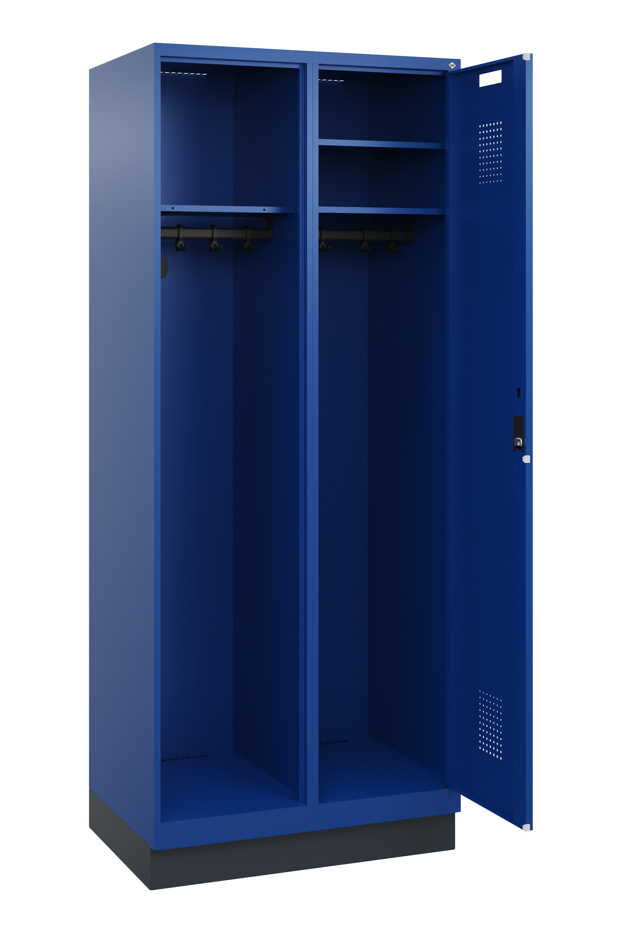 C+P Feuerwehrspind Kombi, 1 Abteil, 1850x800x500mm