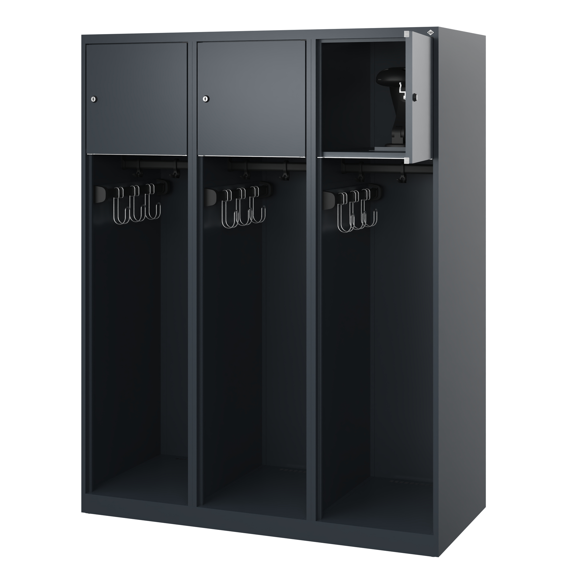 C+P Feuerwehrspind Youngster, 3 Abteile, 1530x1200