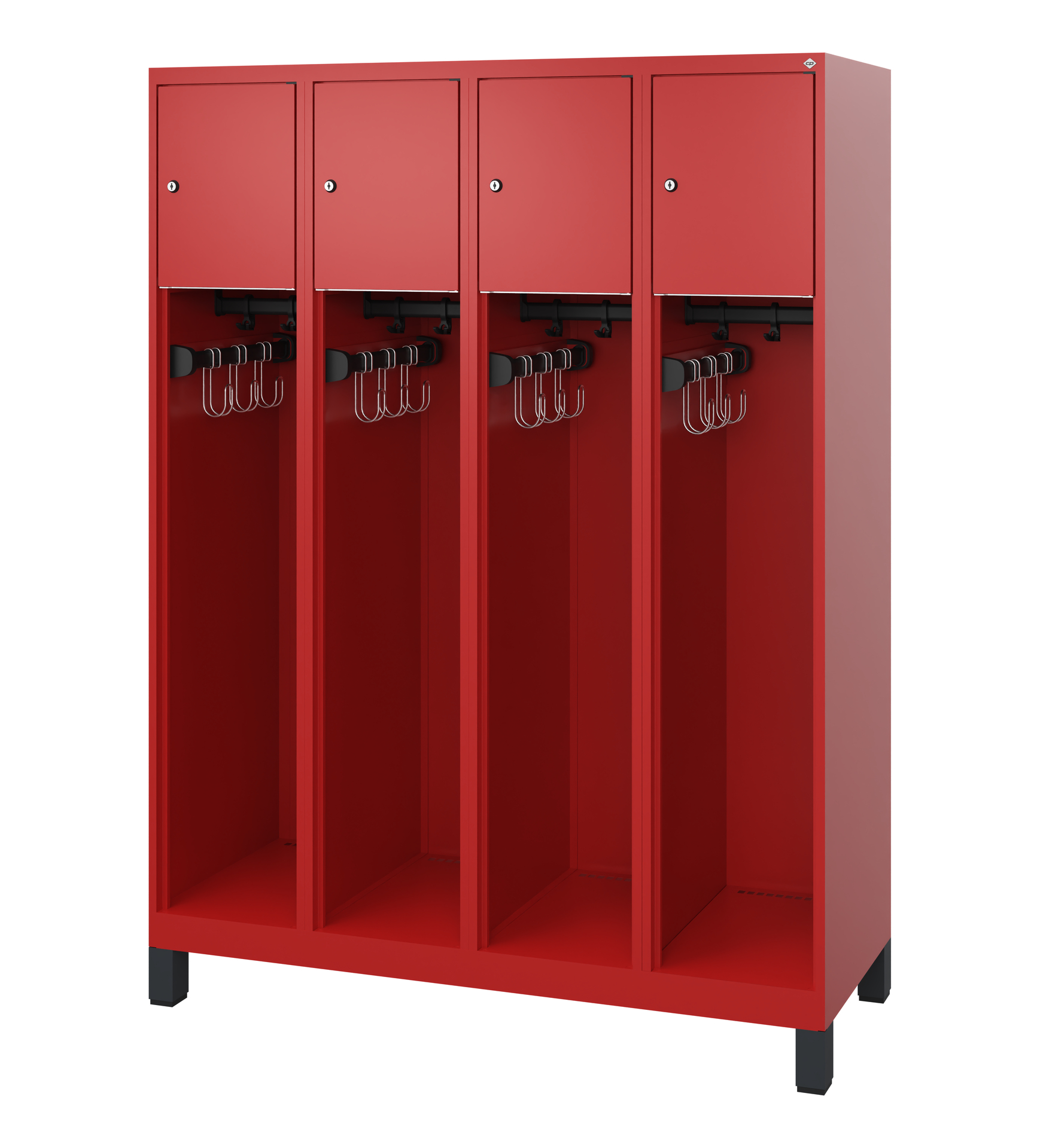 C+P Feuerwehrspind Youngster, 4 Abteile, 1530x1200
