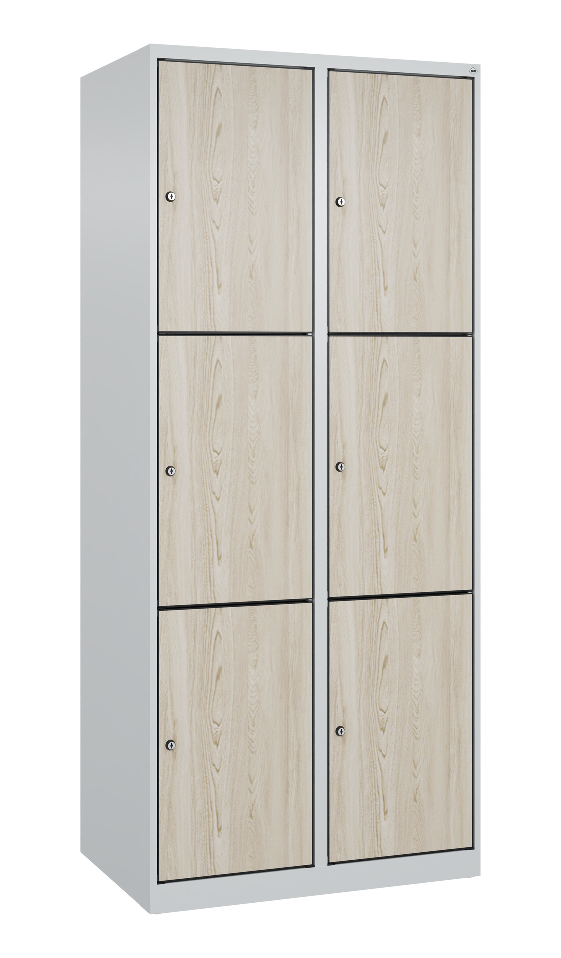 C+P Schlie�fachschrank Evolo PLUS, 6 F�cher, 1850x800x500mm