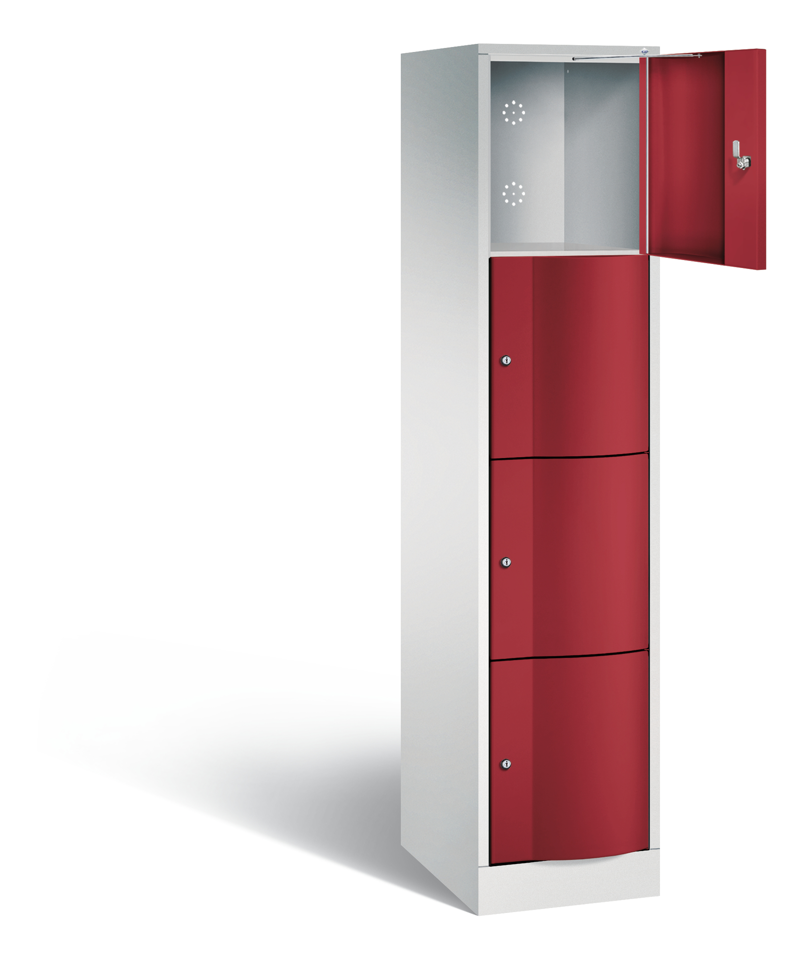 C+P Schließfachschrank Resisto, H1950xB396xT540mm