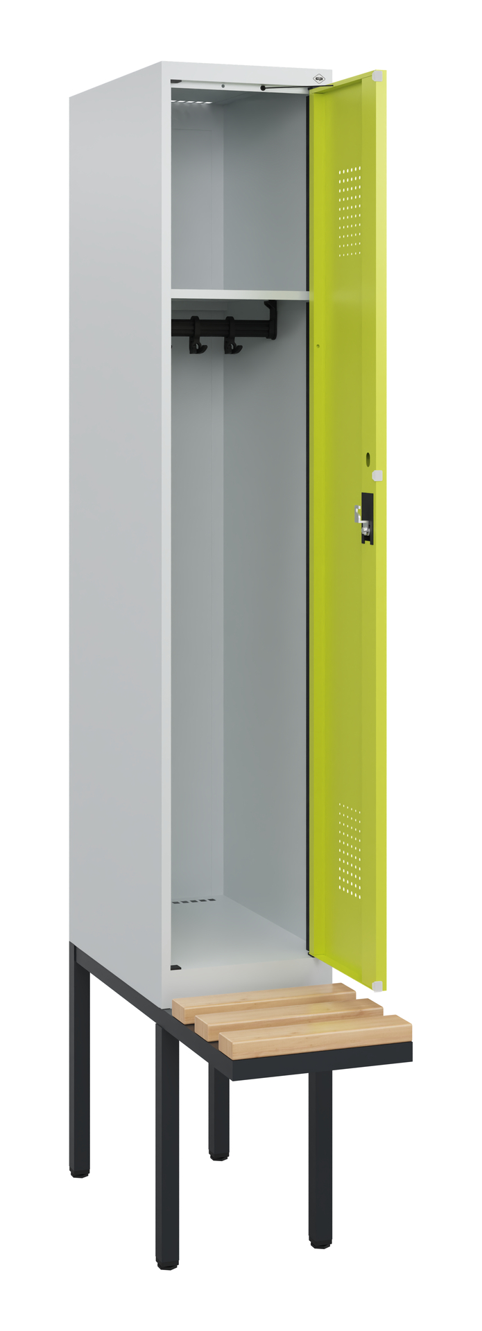 C+P Spind Evolo PLUS, Bank, 1 Abteil, 1950x300x815