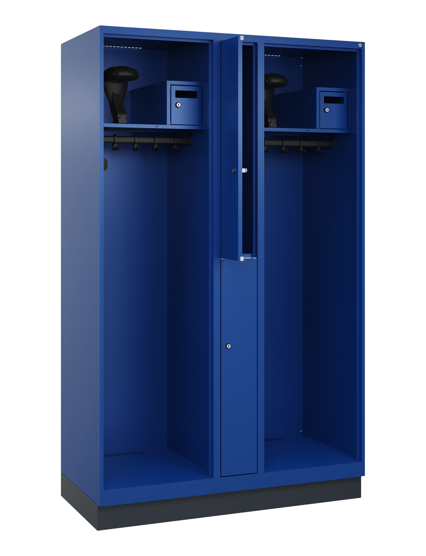 C+P Feuerwehrspind Maxi, 2 Fächer, 1850x1200x500mm