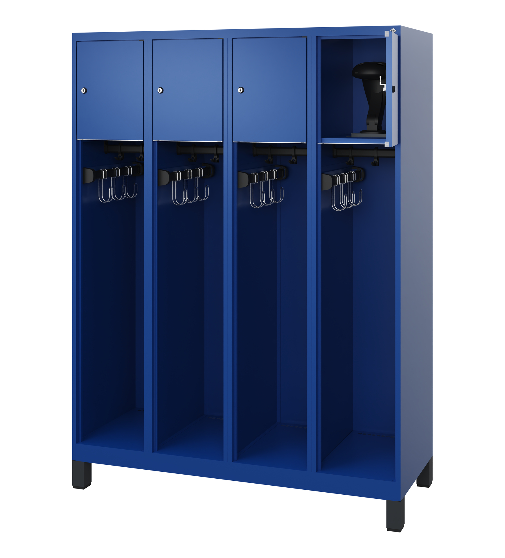 C+P Feuerwehrspind Youngster, 4 Abteile, 1530x1200