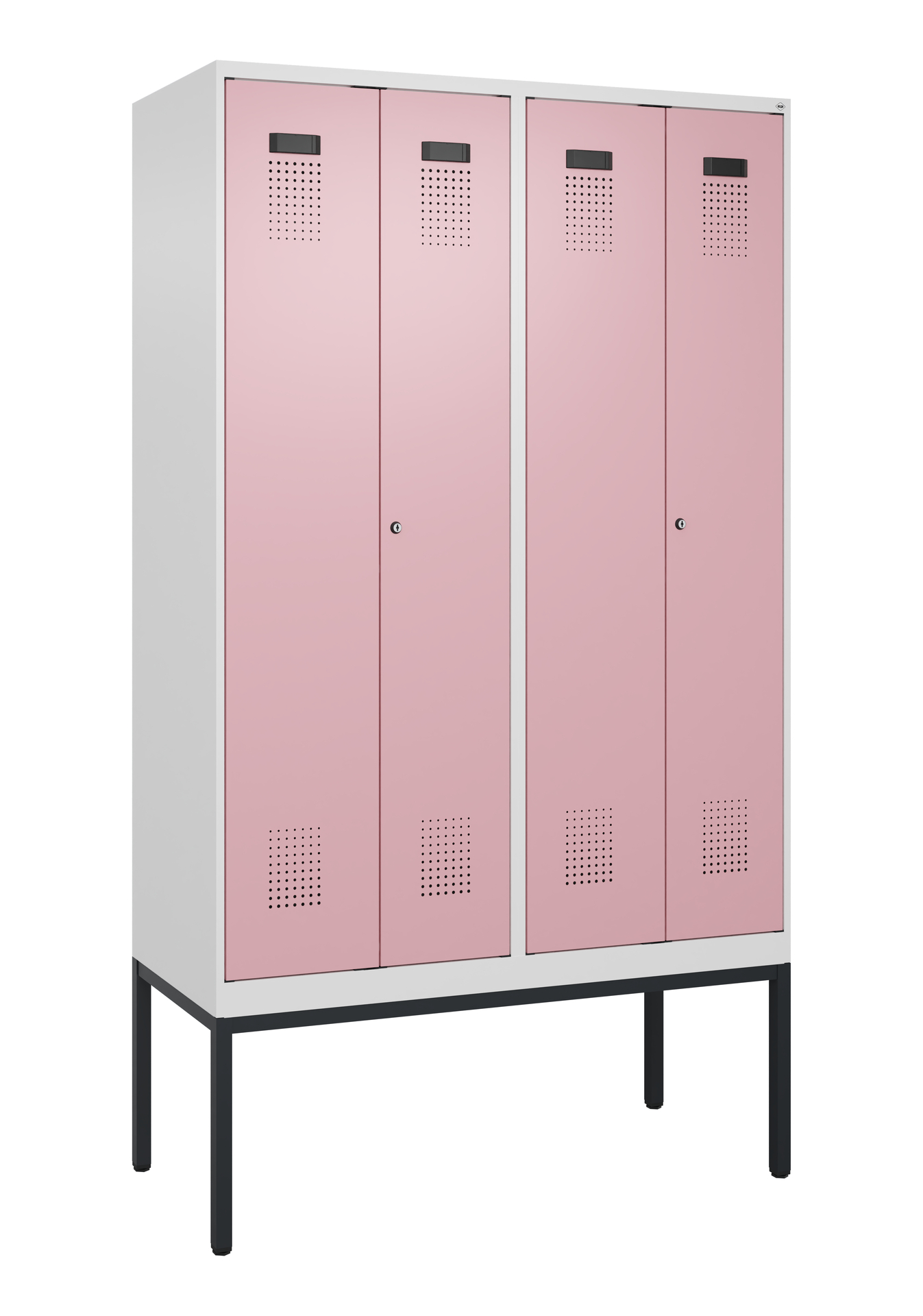 C+P PSA Doppel-Spind Evolo PLUS, Gestell, 4 Abteil