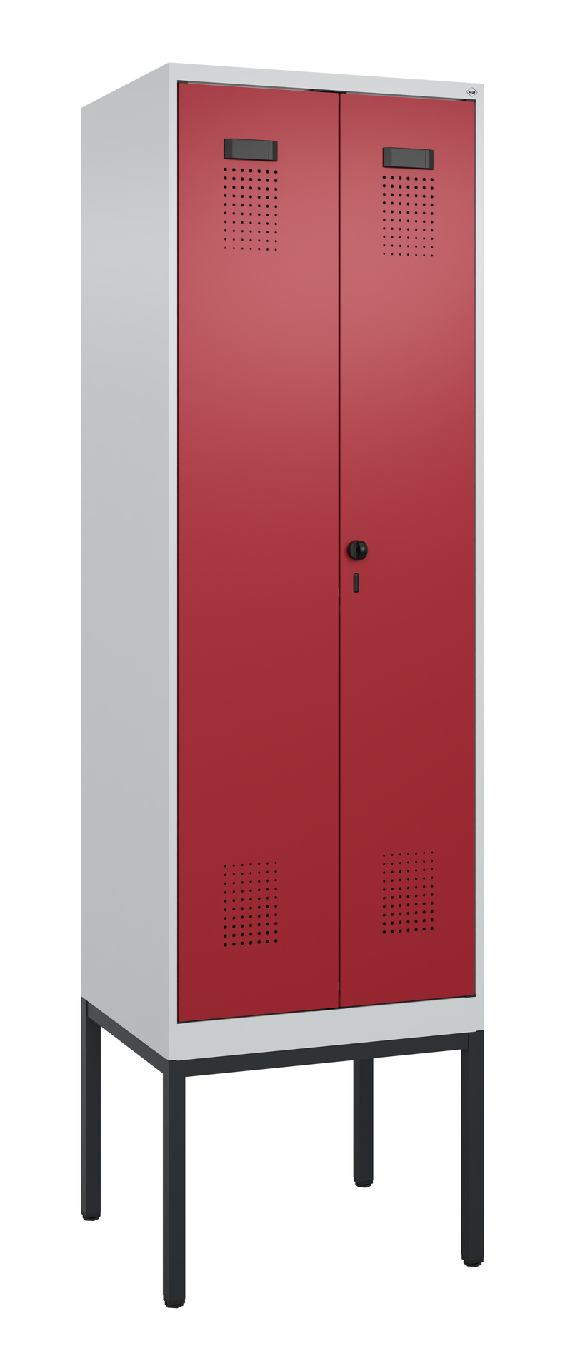 C+P PSA Doppel-Spind Evolo PLUS, Gestell, 2 Abteil