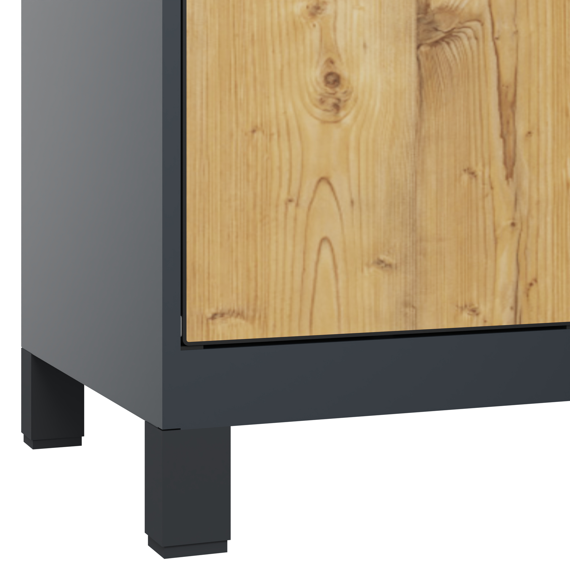 C+P Schlie�fachschrank Evolo PLUS, F��e, 18 F�cher, 1950x1200x500mm