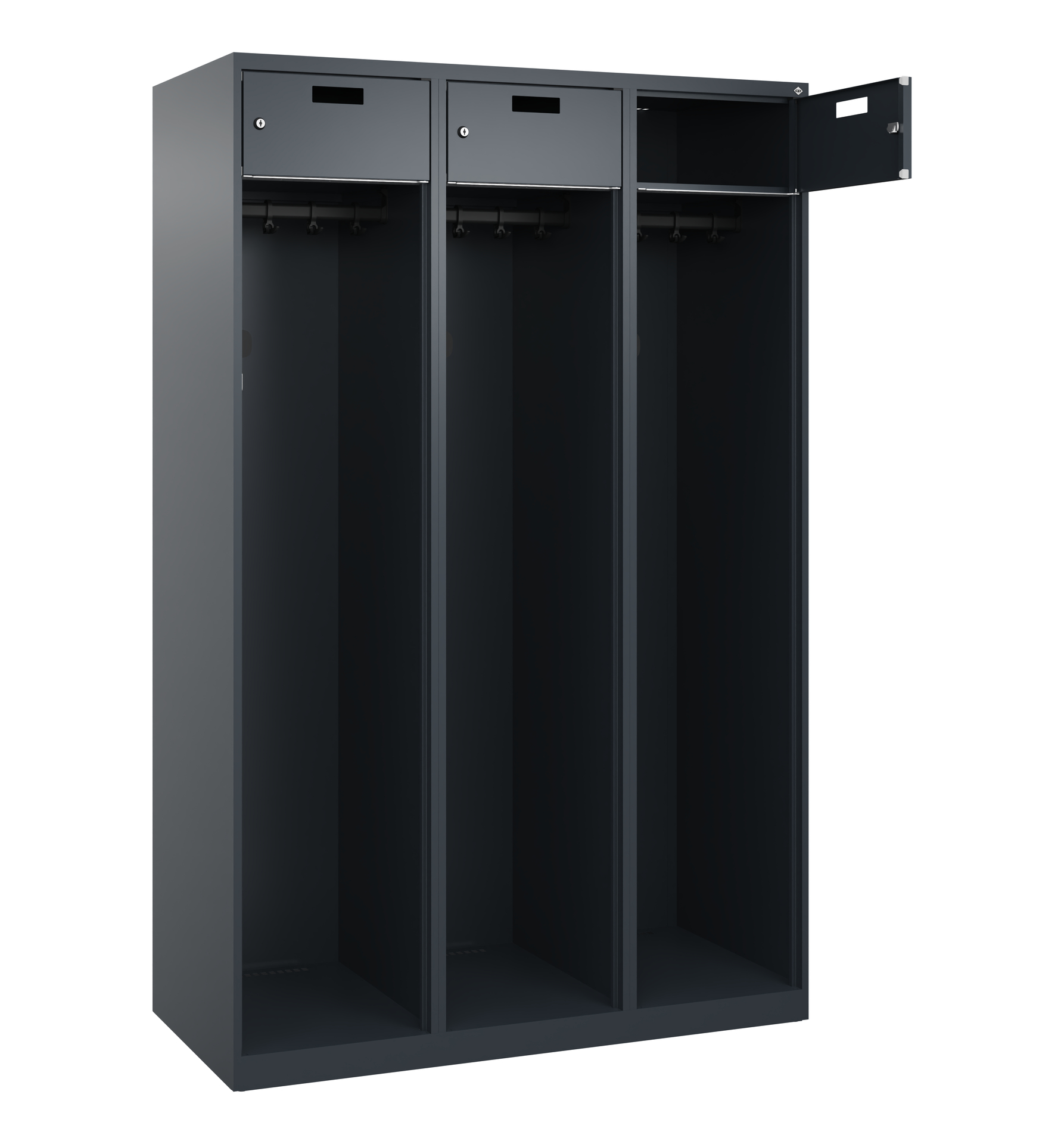 C+P Feuerwehrspind Praktus, 3 Abteile, 1850x1200x5