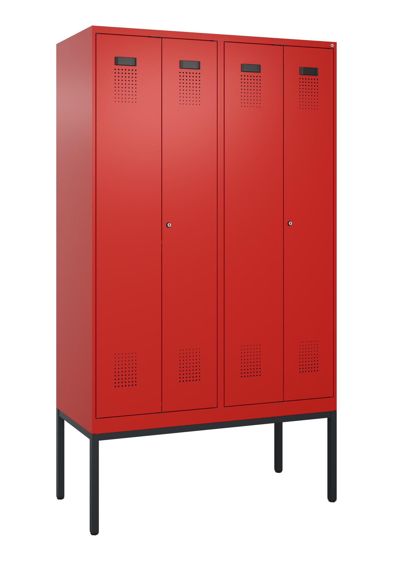 C+P PSA Doppel-Spind Evolo PLUS, Gestell, 4 Abteil