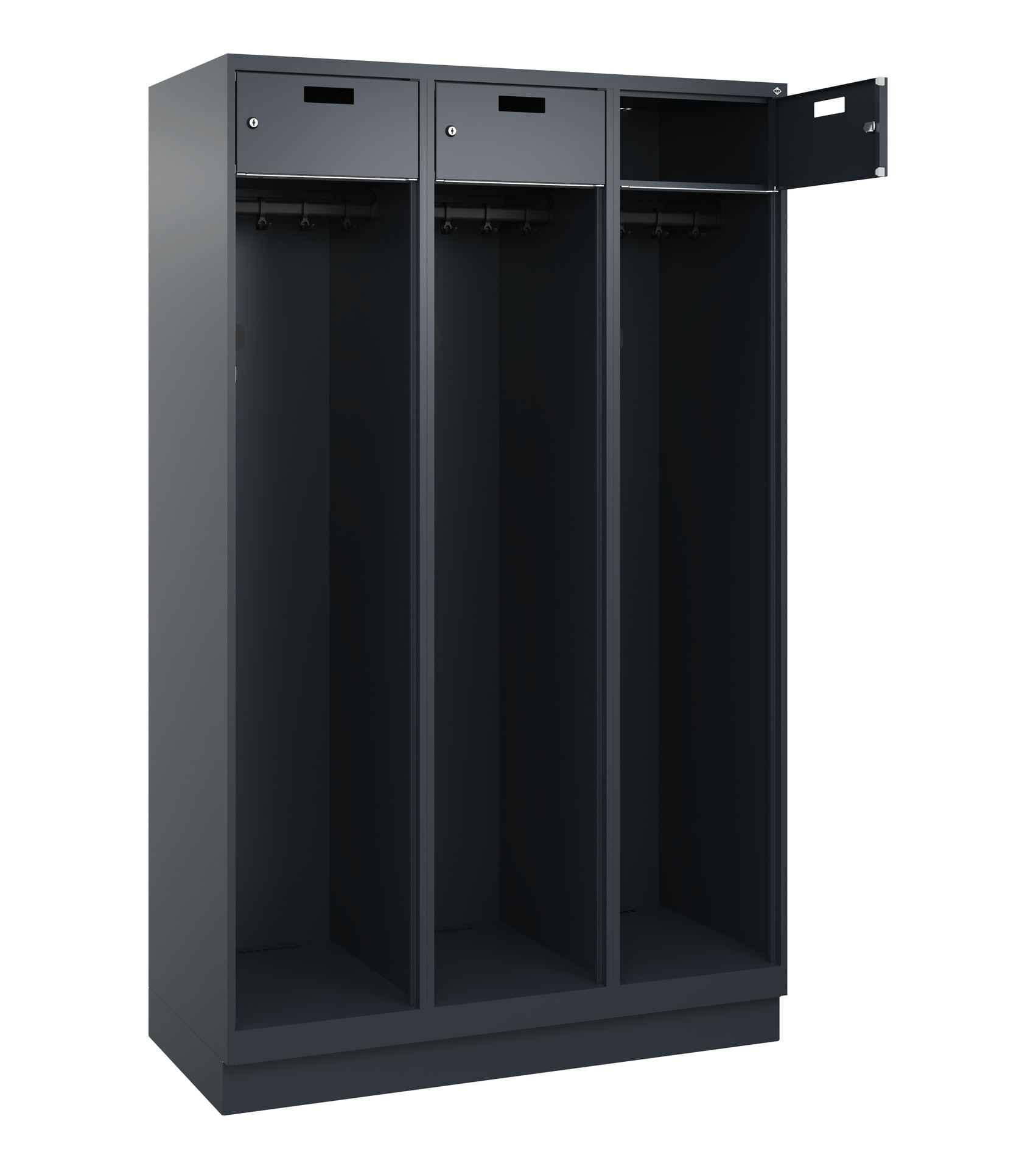 C+P Feuerwehrspind Praktus, 3 Abteile, 1850x1200x5