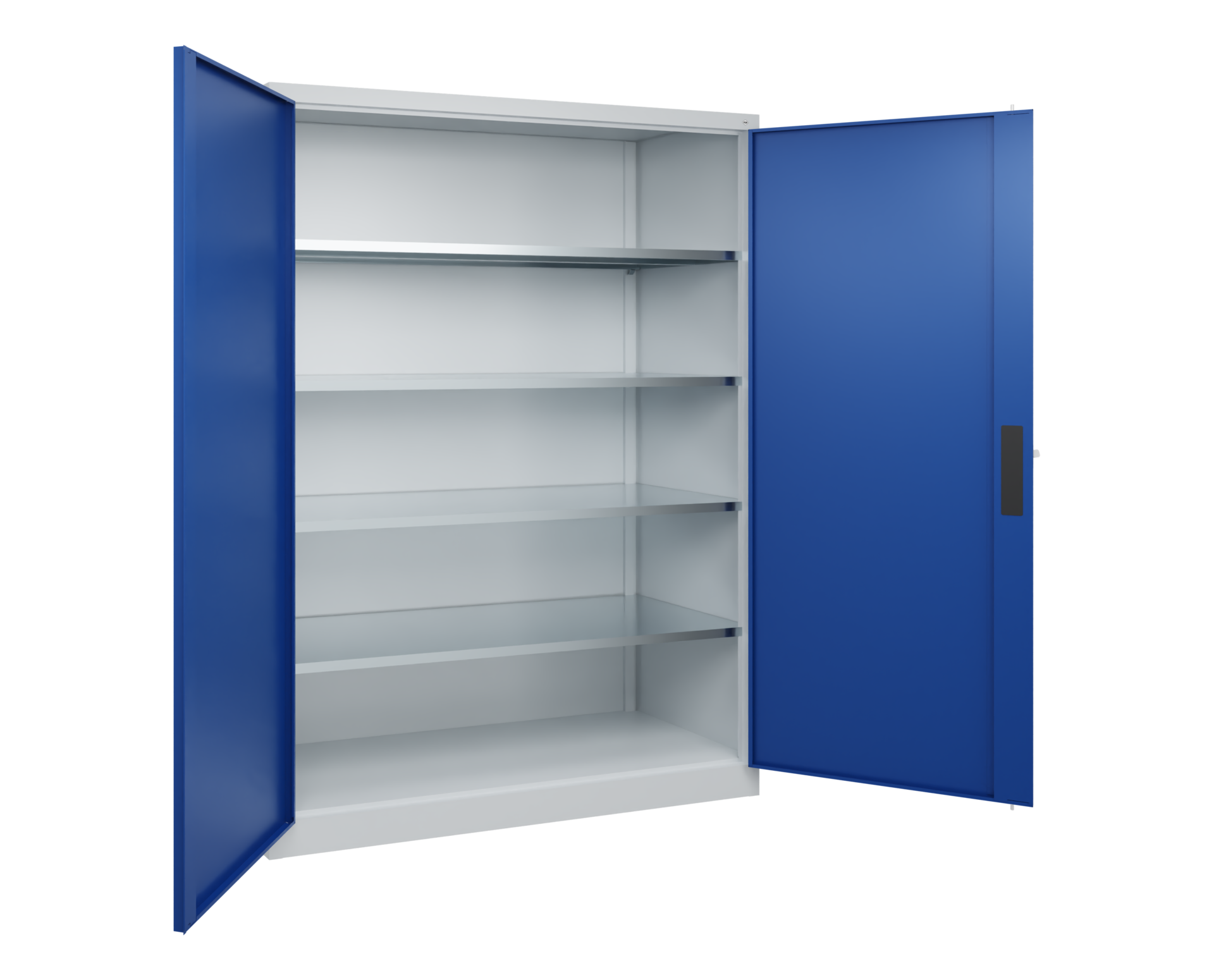 C+P Schwerlastschrank, Acurado, 1950x1500x600mm, 7035/5010