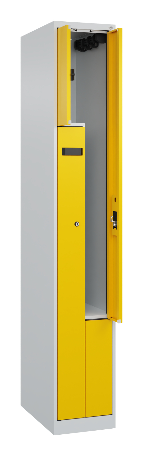 C+P Z-Spind Evolo PLUS, 2 Fächer, 1850x300x500mm