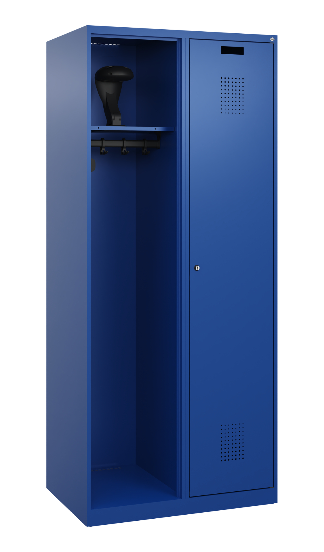 C+P Feuerwehrspind Kombi, 1 Abteil, 1850x800x500mm