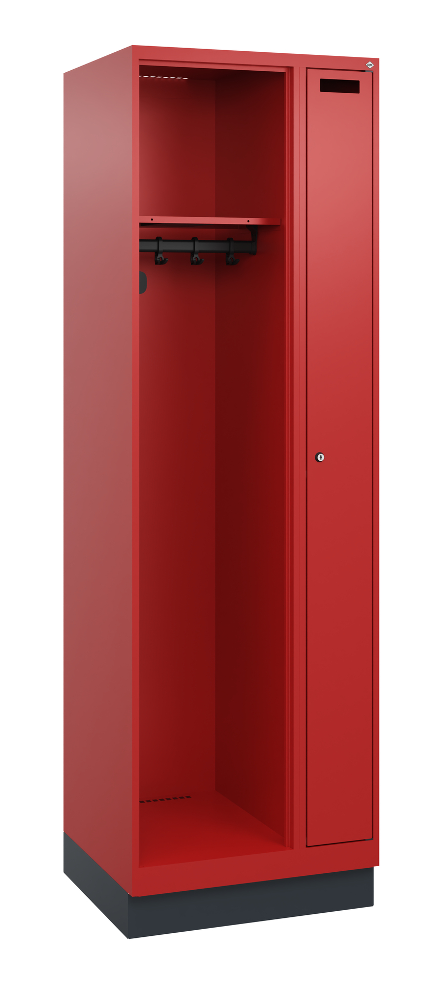 C+P Feuerwehrspind Kombi, 1 Abteil, 1850x600x500mm
