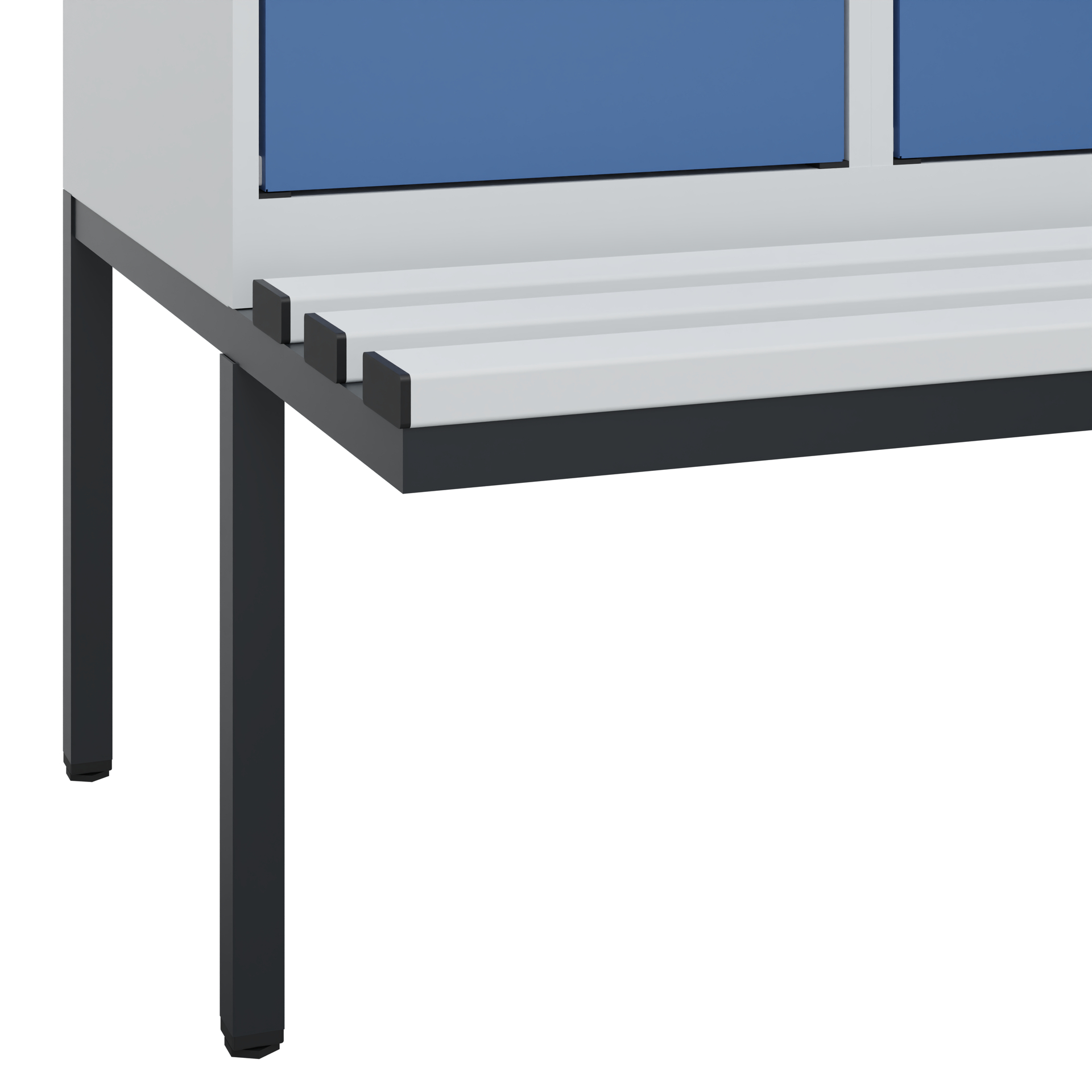 C+P Spind Evolo PLUS, Bank, 3 Abteile, 1950x1200x8
