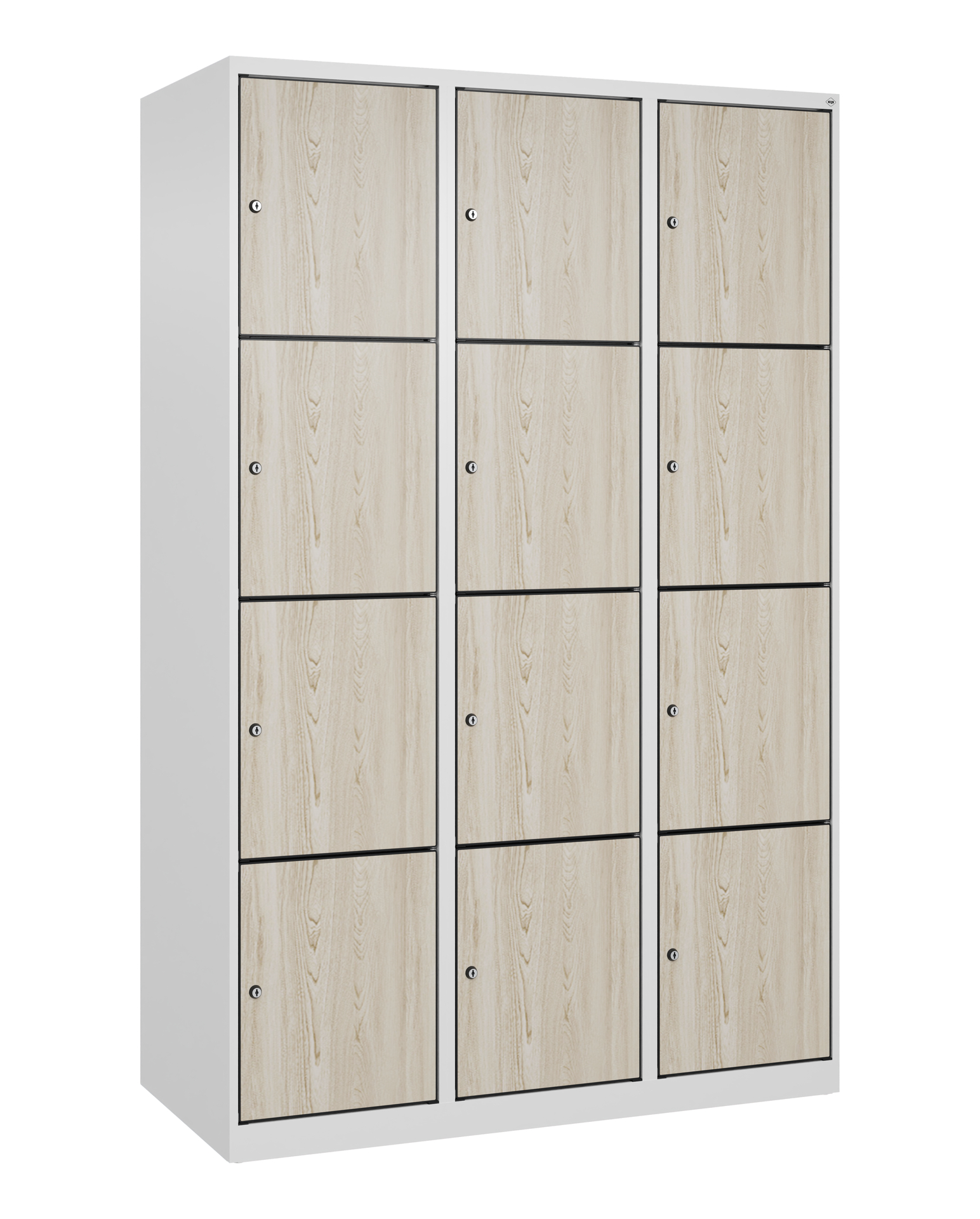 C+P Schlie�fachschrank Evolo PLUS, 12 F�cher, 1850x1200x500mm