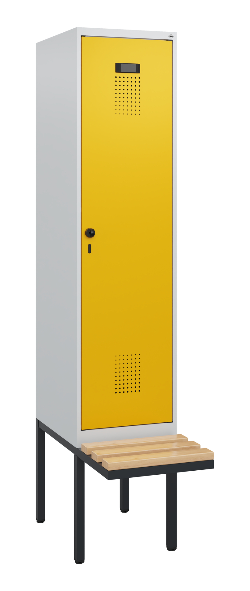 C+P Spind Evolo PLUS, Bank, 1 Abteil, 1950x400x815