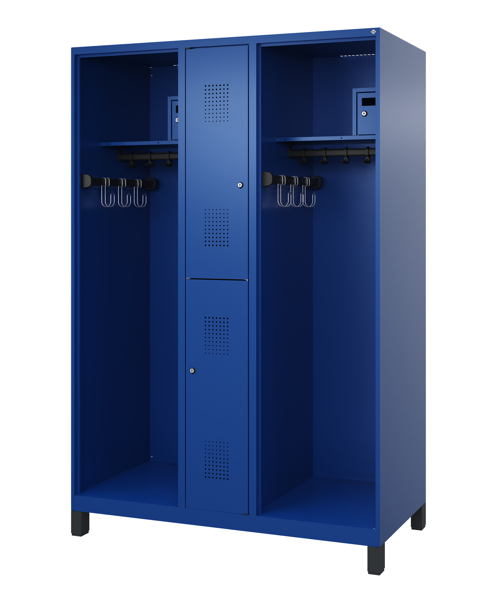 C+P Feuerwehrspind Maxi, 2 Fächer, 1850x1300x600mm