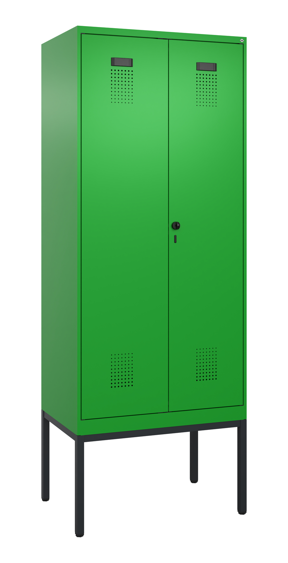 C+P PSA Doppel-Spind Evolo PLUS, Gestell, 2 Abteil