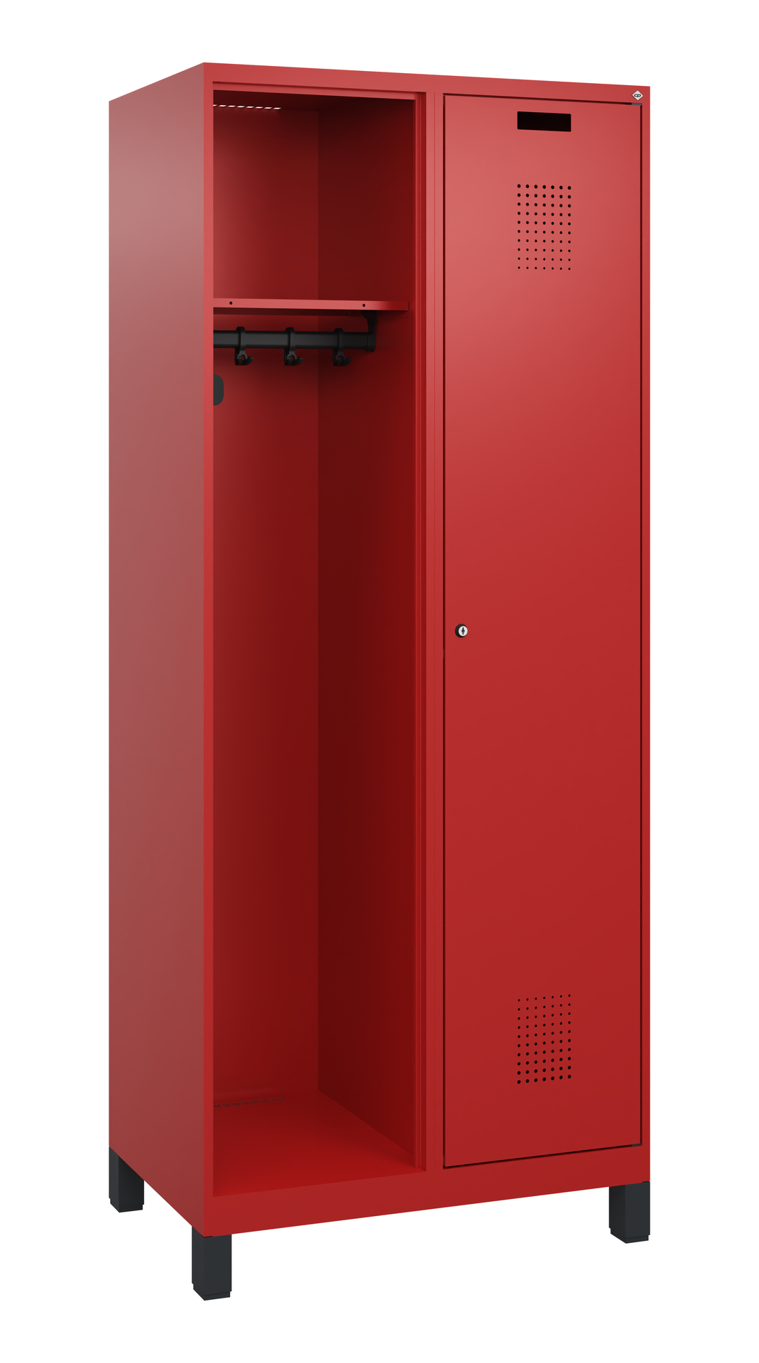 C+P Feuerwehrspind Kombi, 1 Abteil, 1850x800x500mm