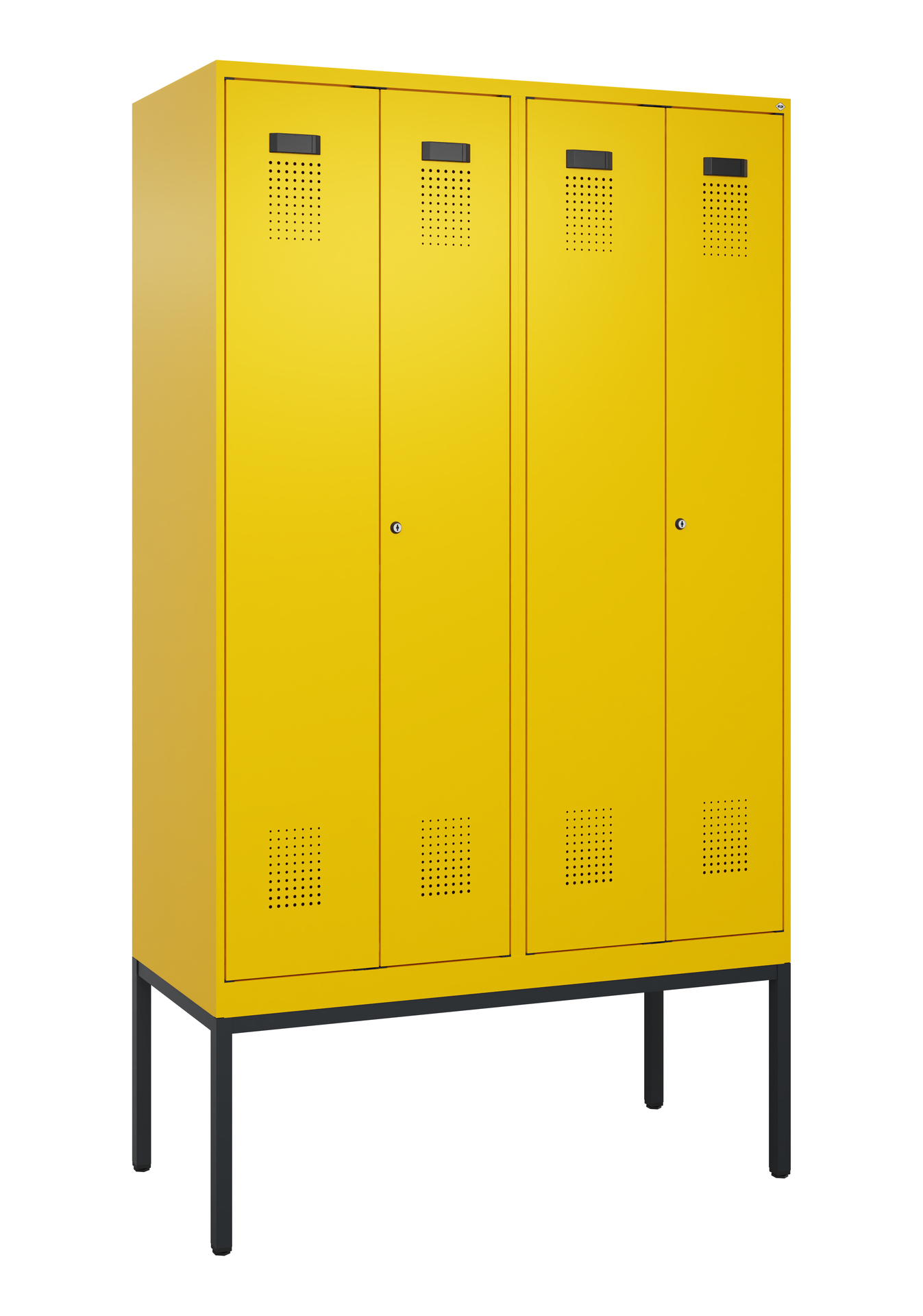 C+P PSA Doppel-Spind Evolo PLUS, Gestell, 4 Abteil