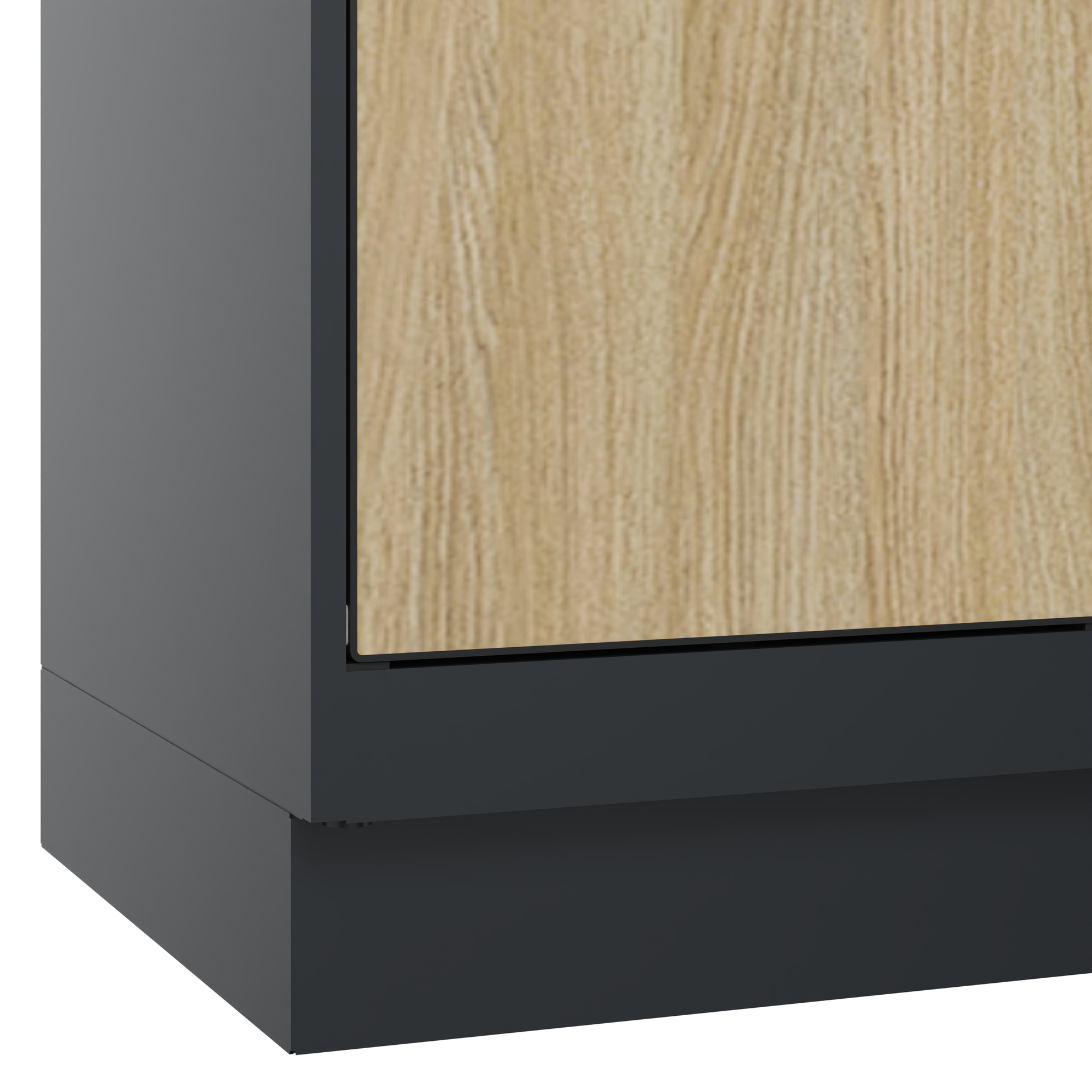 C+P Schlie�fachschrank Evolo PLUS, Sockel, 8 F�cher, 1950x800x500mm