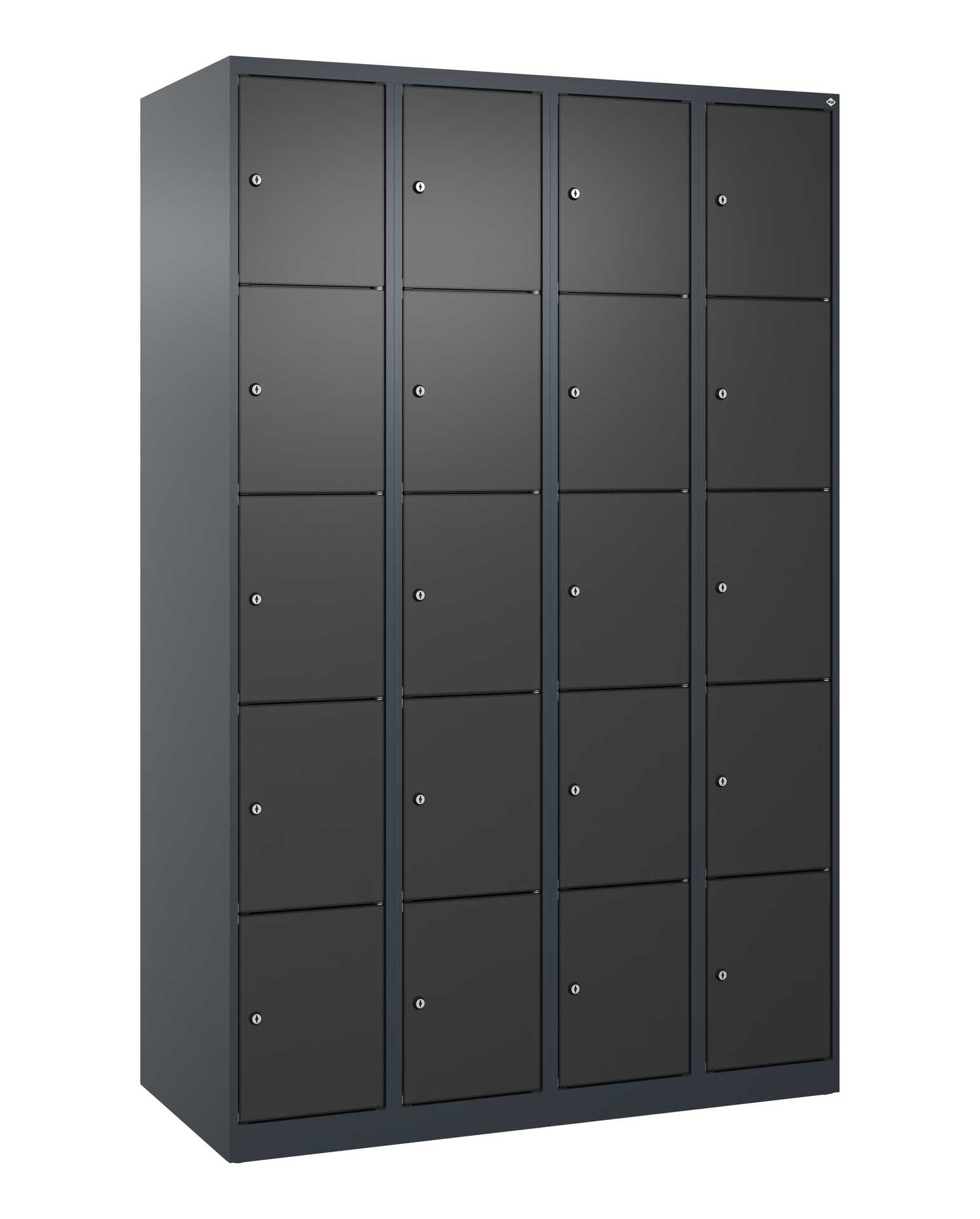C+P Schlie�fachschrank Evolo PLUS, 20 F�cher, 1850x1200x500mm