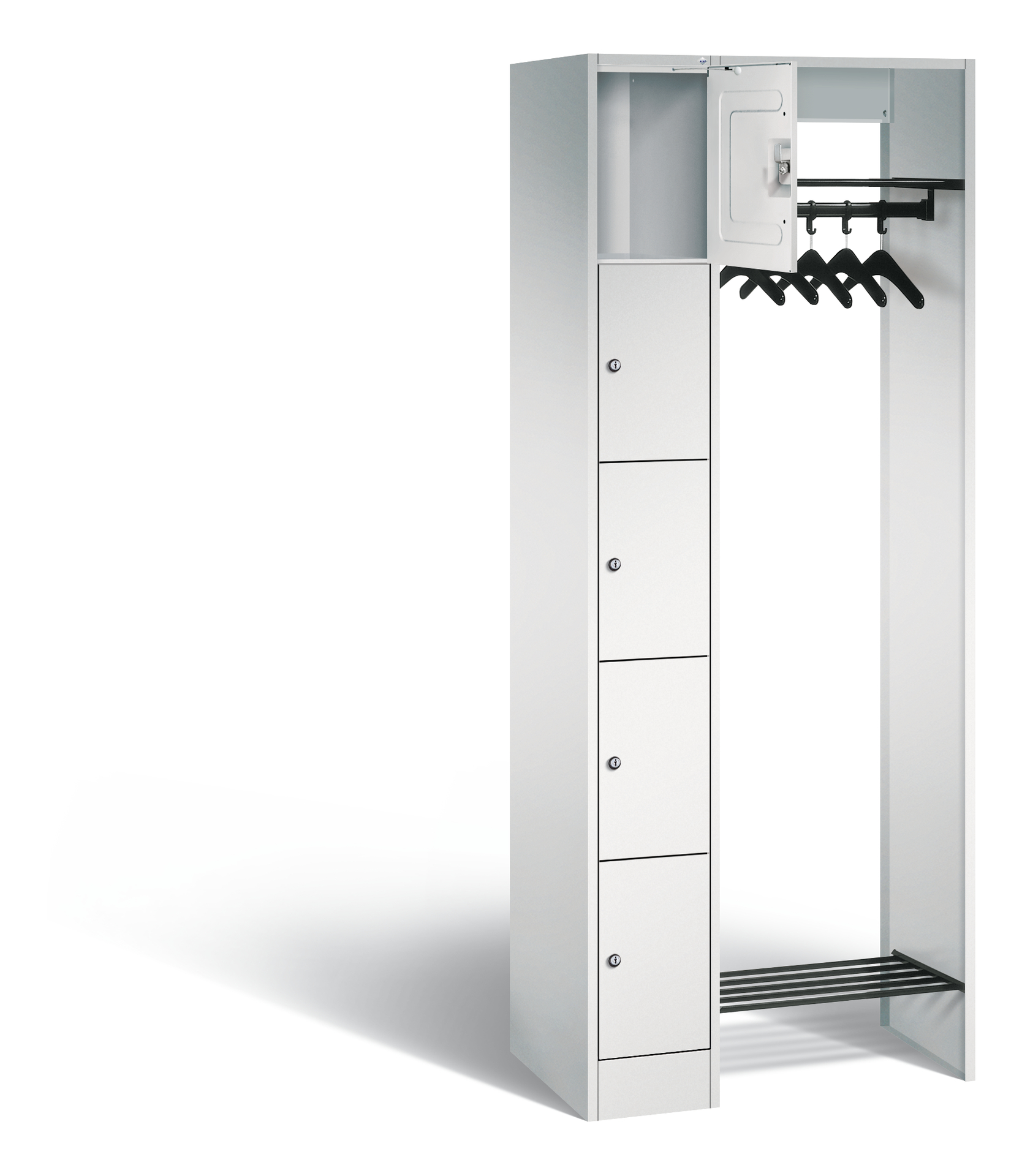 C+P Offene Garderobe, H1950xB740xT480mm
