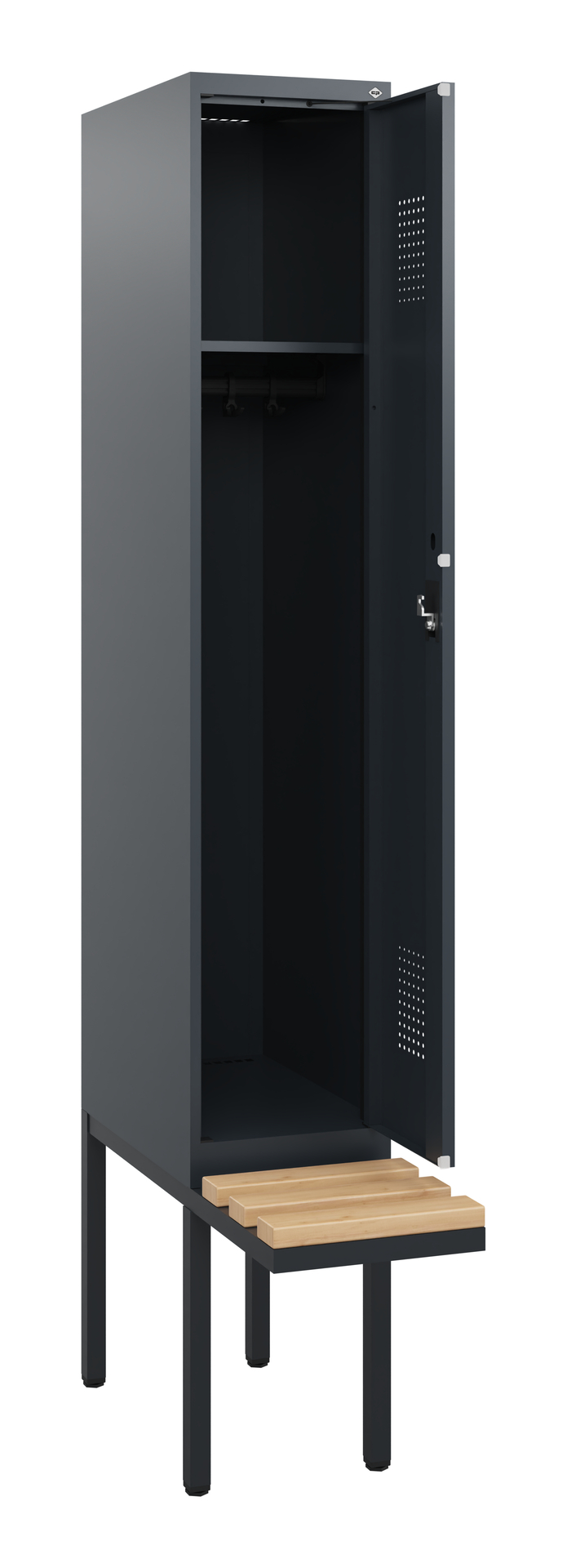 C+P Spind Evolo PLUS, Bank, 1 Abteil, 1950x300x815