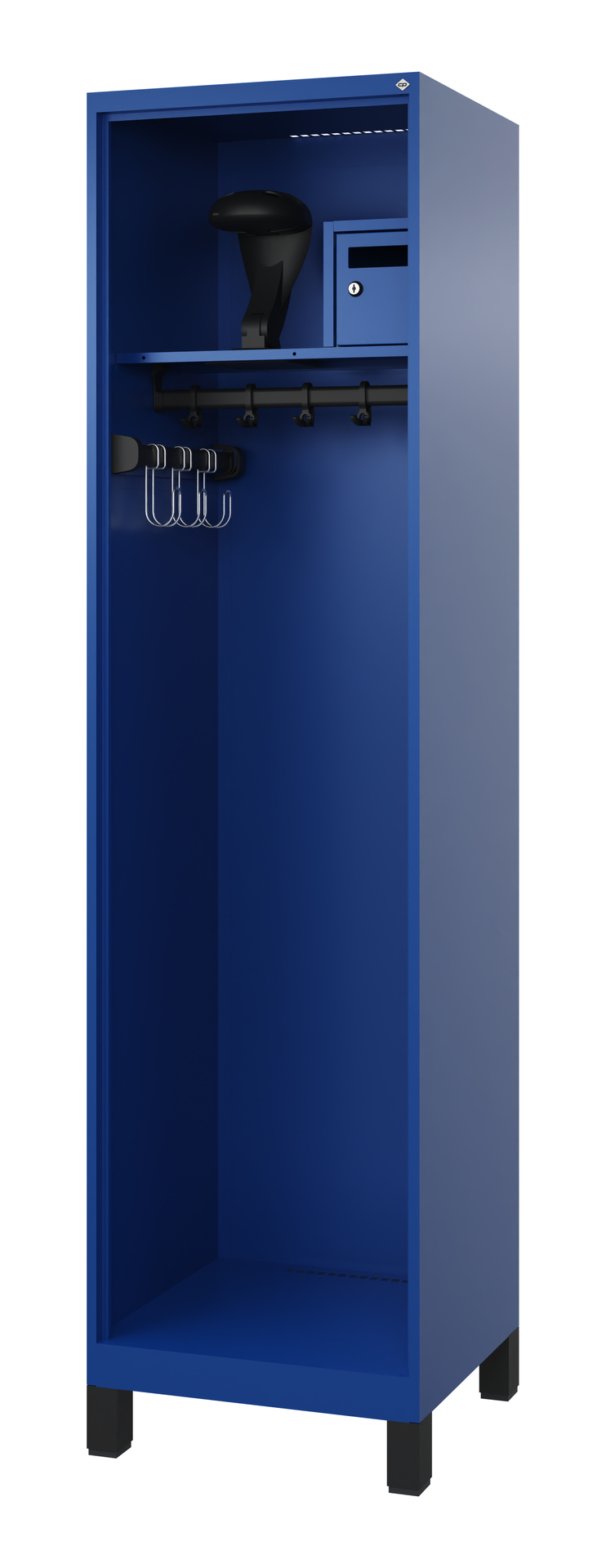 C+P Feuerwehrspind Flexo, 1 Abteil, 1850x500x500mm