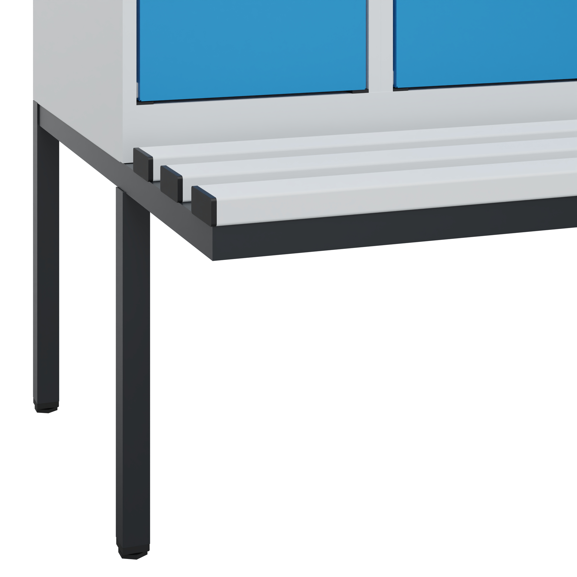 C+P Spind Evolo PLUS, Bank, 4 Abteile, 2120x1200x8