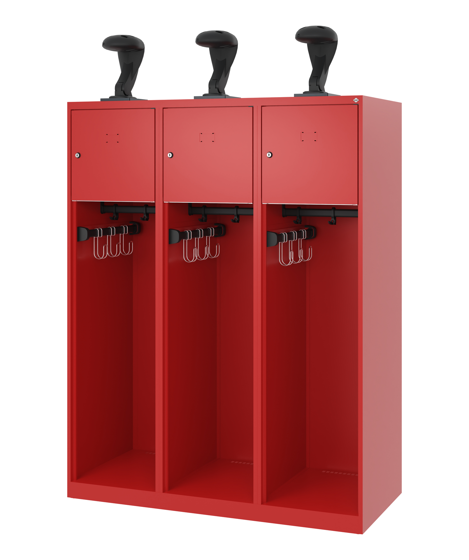 C+P Feuerwehrspind YOUNGSTER, 3 Abteile, H1530B400