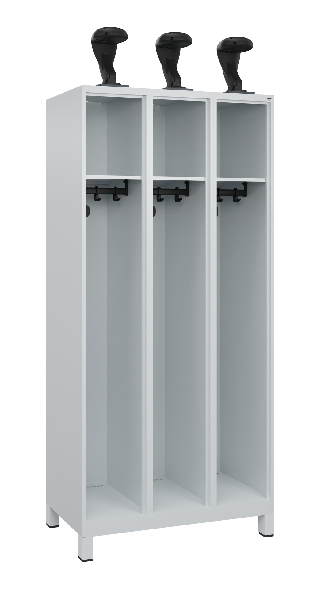 C+P Feuerwehrspind Expert, 3 Abteile, 1850x900x500