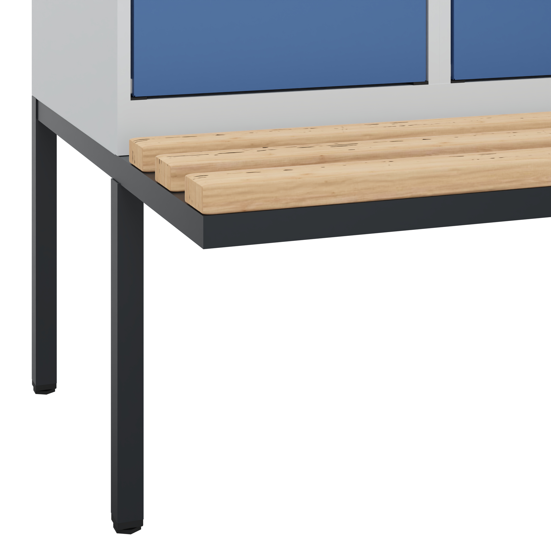 C+P Spind Evolo PLUS, Bank, 2 Abteile, 1950x800x81