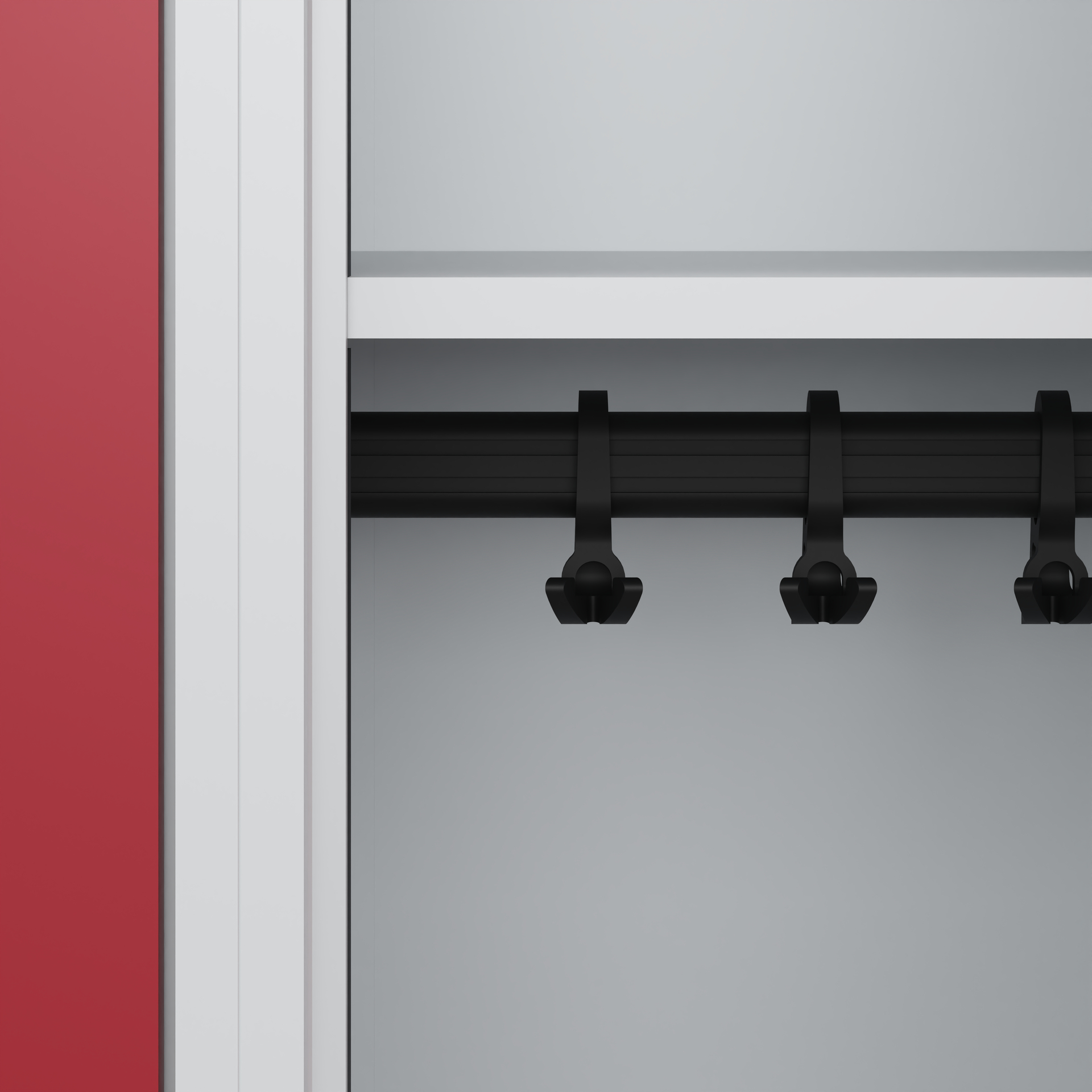 C+P Spind Evolo PLUS, Bank, 2 Abteile, 1950x600x81