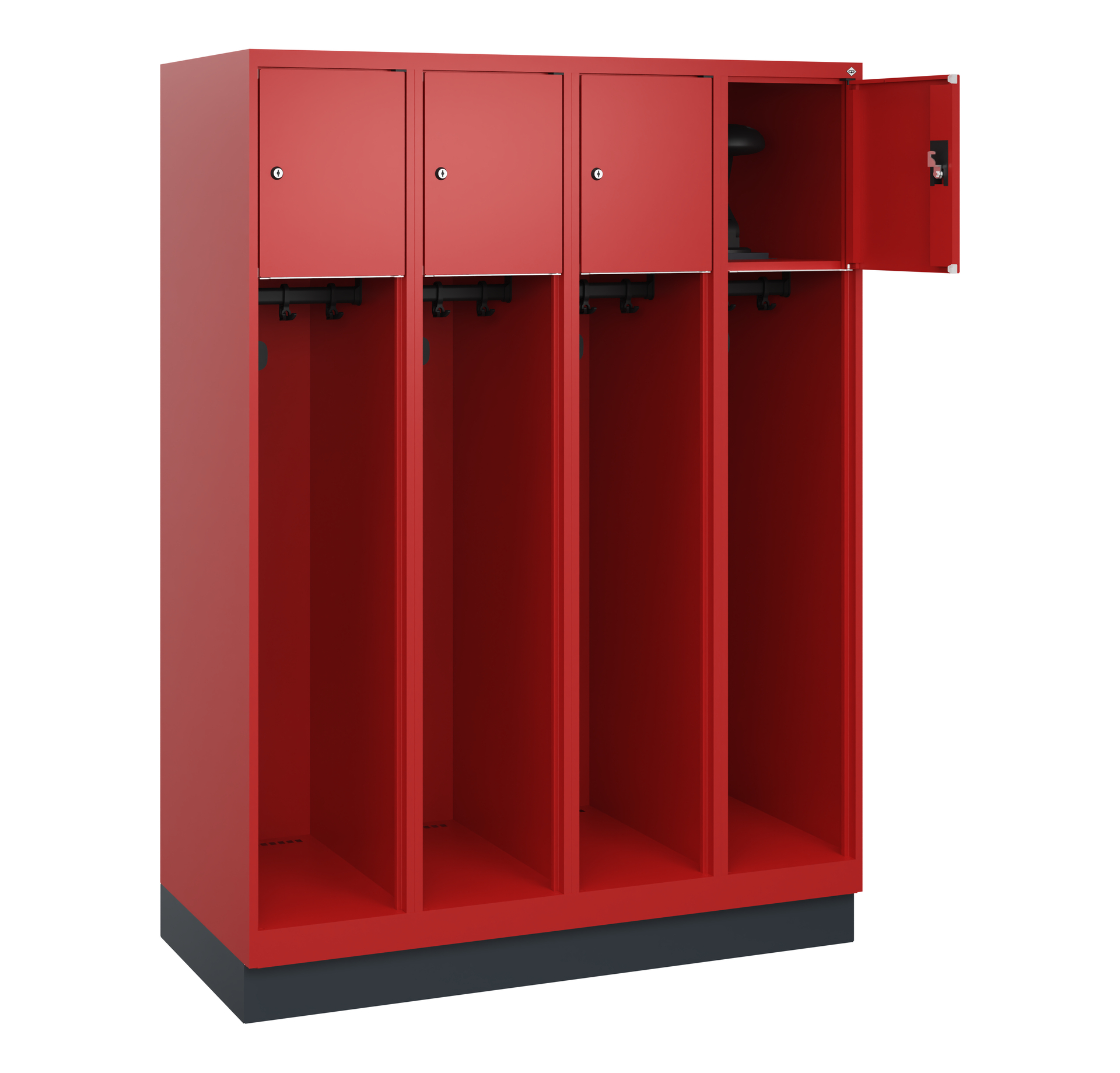 C+P Feuerwehrspind Youngster, 4 Abteile, 1530x1200