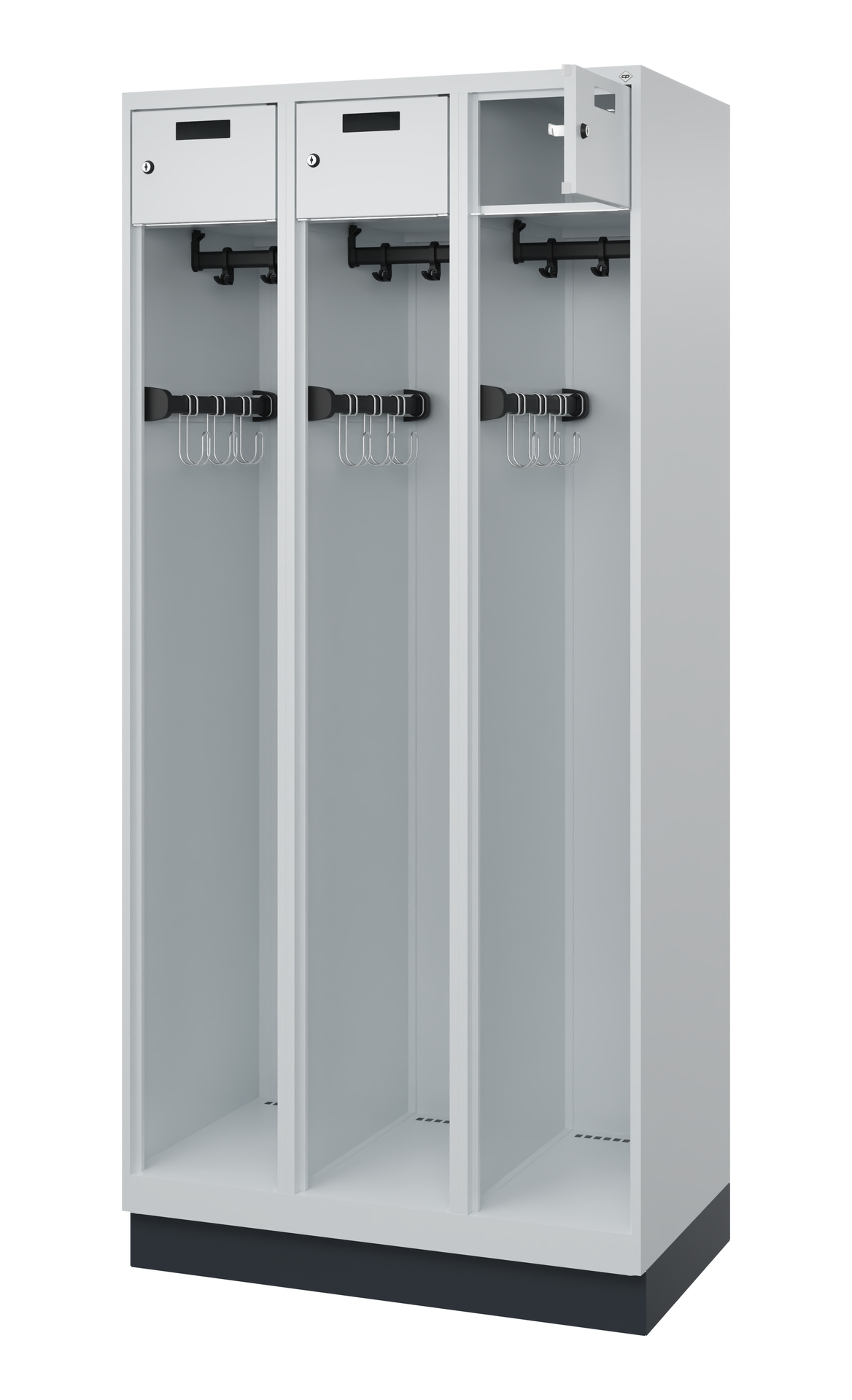 C+P Feuerwehrspind Praktus, 3 Abteile, 1850x900x50