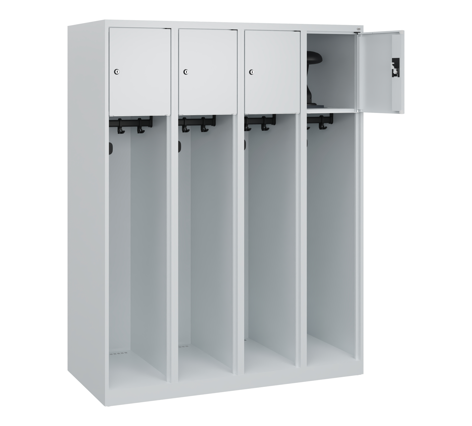 C+P Feuerwehrspind Youngster, 4 Abteile, 1530x1200