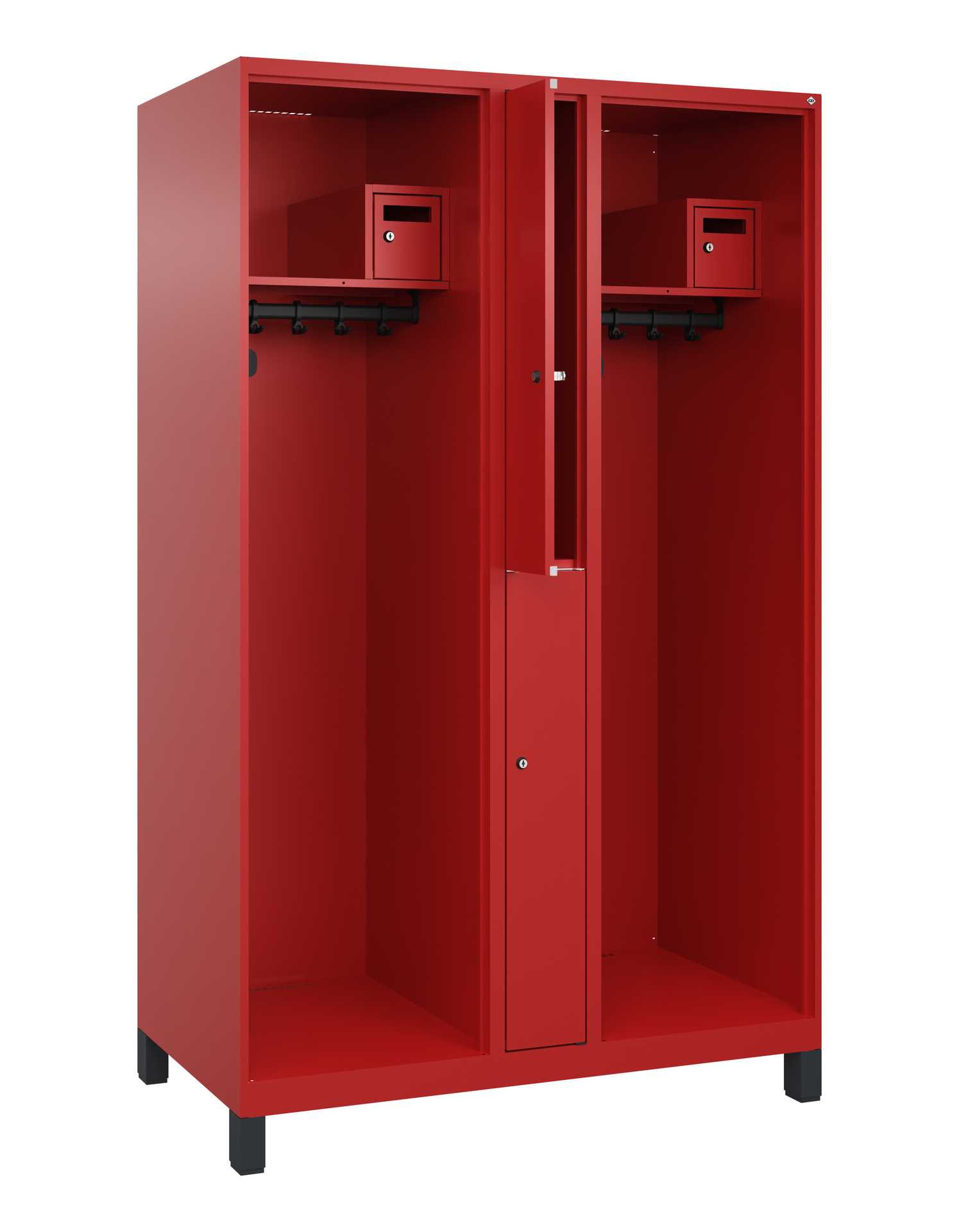 C+P Feuerwehrspind Maxi, 2 Fächer, 1850x1200x600mm