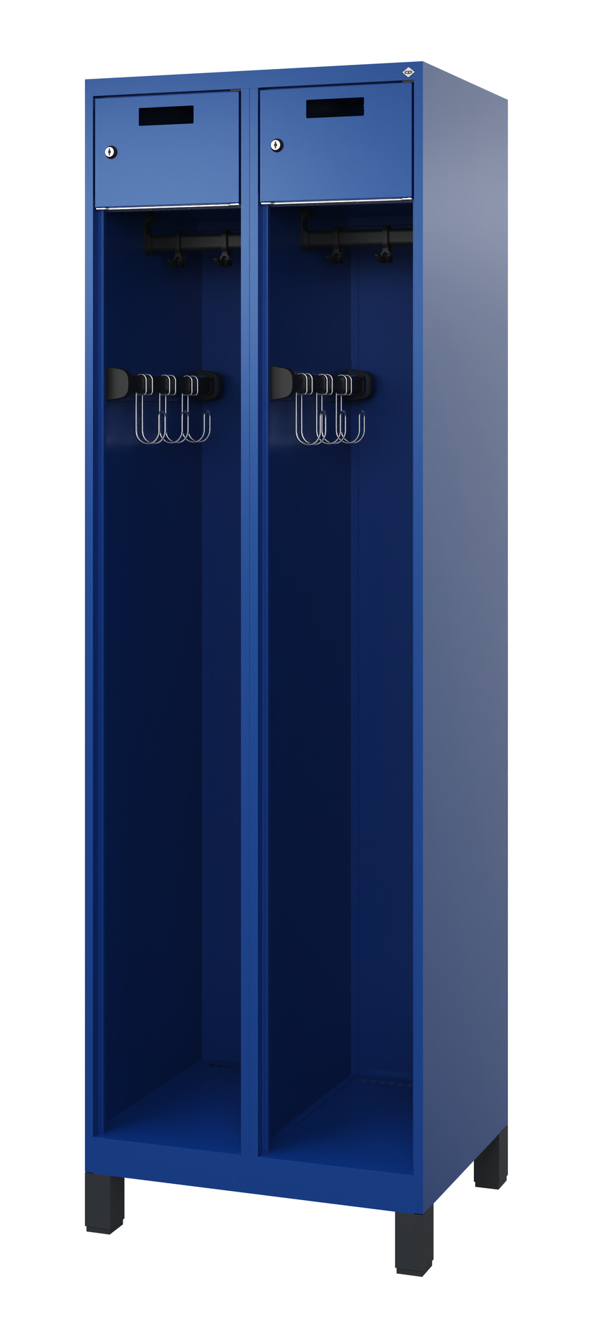 C+P Feuerwehrspind Praktus, 2 Abteile, 1850x600x50